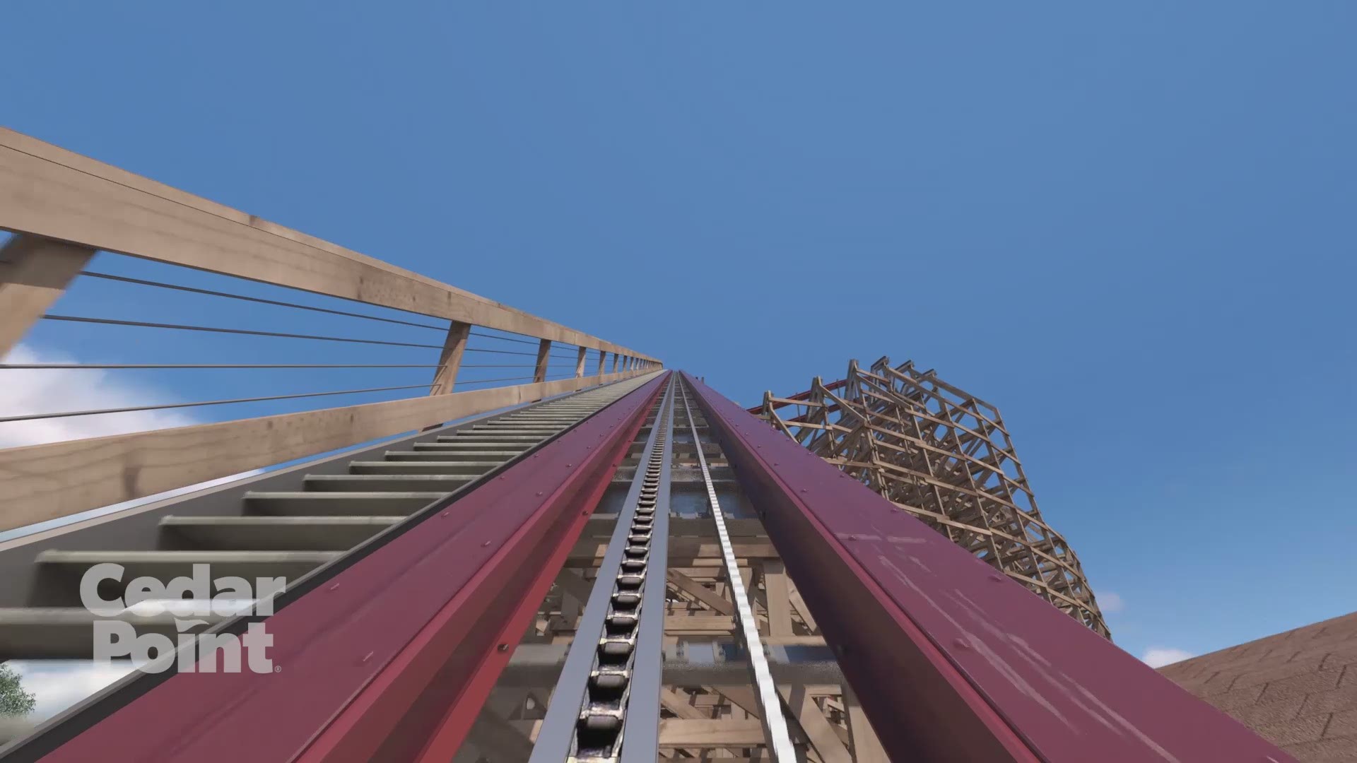 Here is what a front-seat ride on Cedar Point's Steel Vengeance roller coaster will be like when it opens in May 2018. Steel Vengeance, which is a wood-steel hybrid coaster built by Rocky Mountain Construction is taking over the former Mean Streak. The co