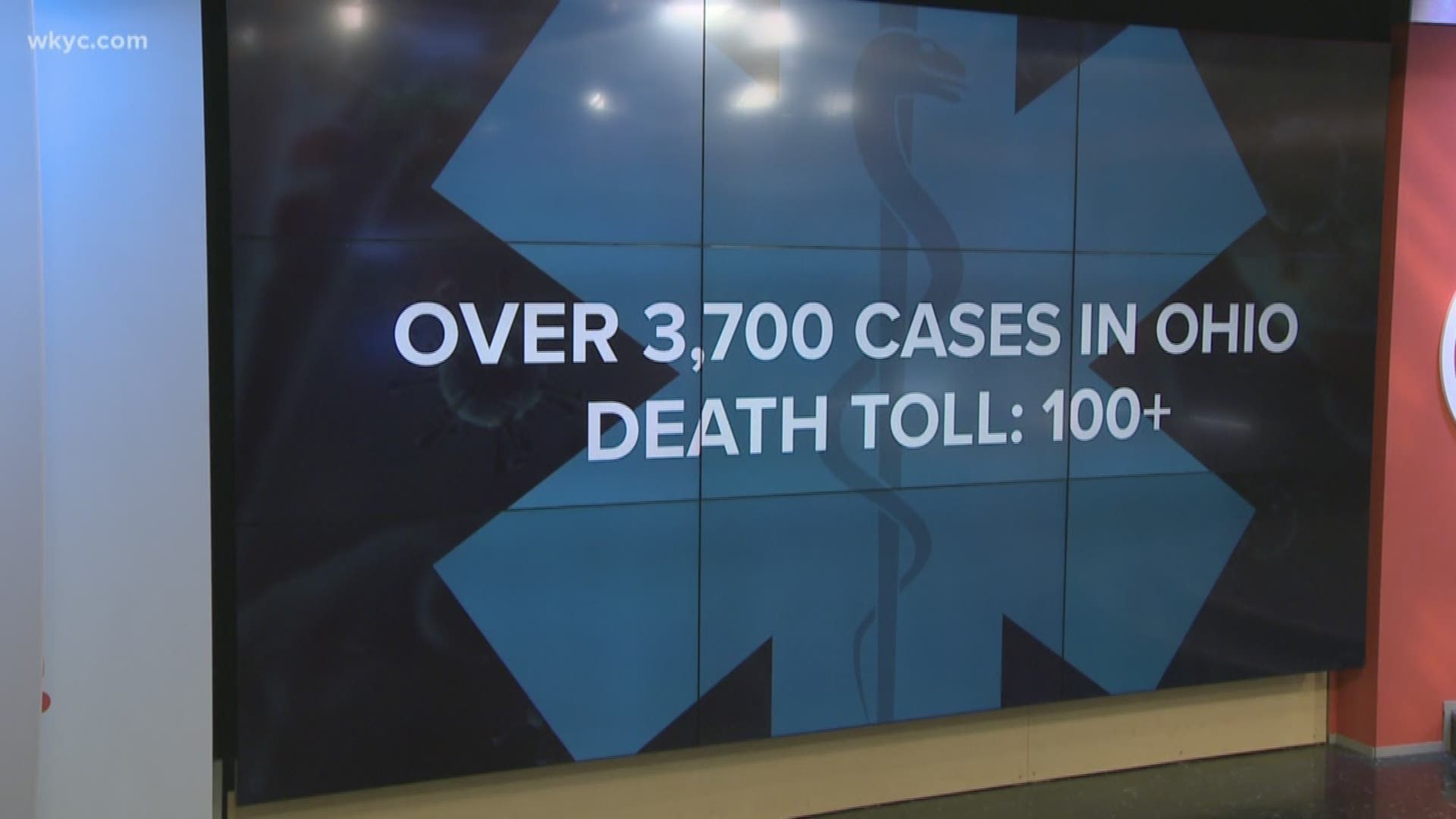 The state is reporting over 3,700 cases of COVID-19. More than 100 people have died.