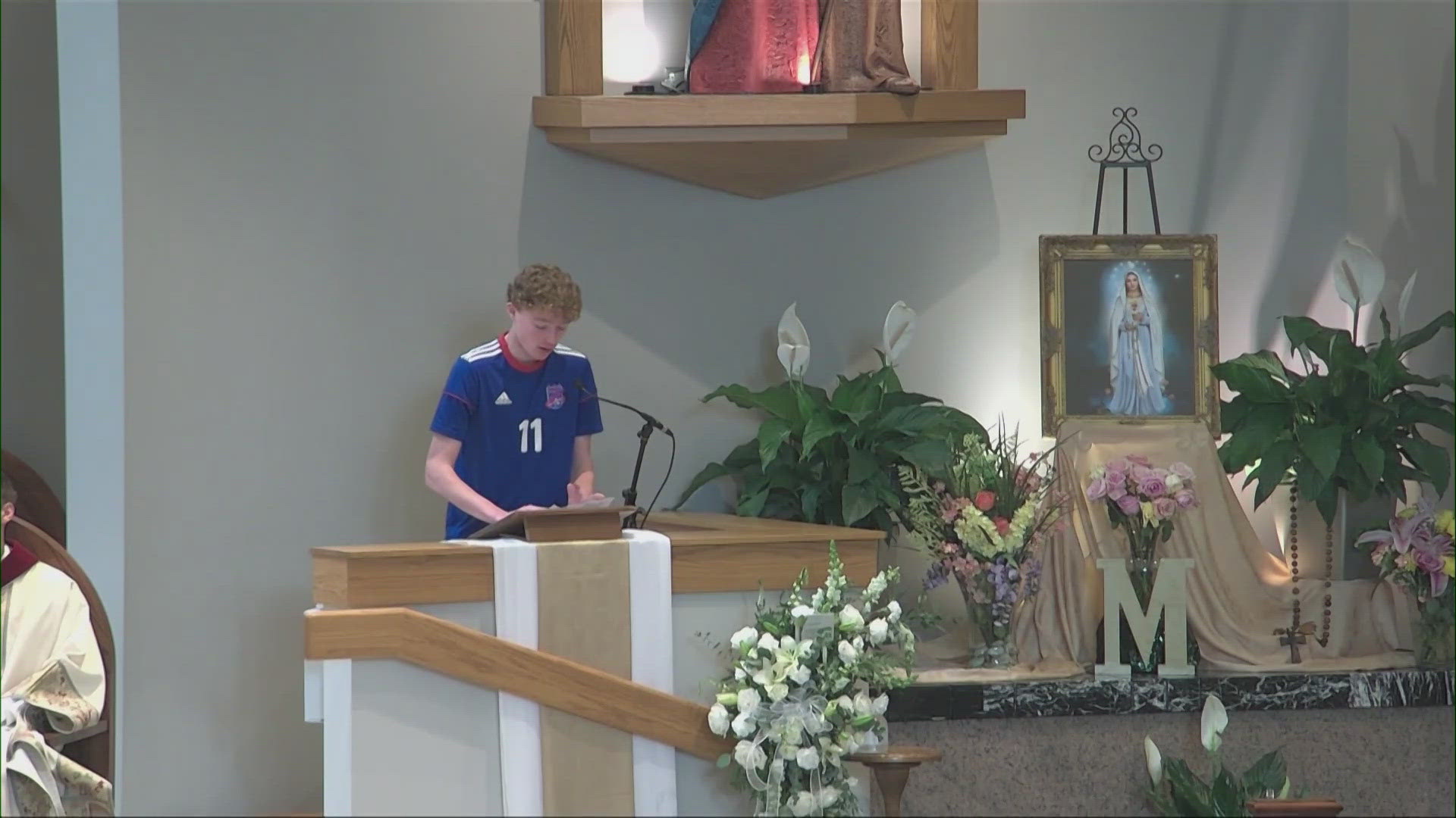 Dylan died earlier this month after suffering a head injury during a lacrosse game against Olmsted Falls. 