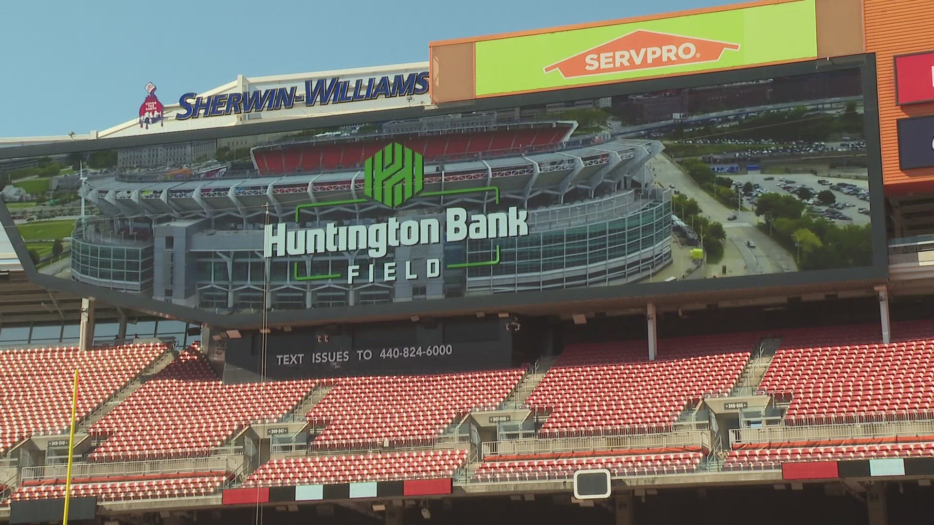 The stadium's change comes as the Browns agreed to a 20-year partnership with Columbus-based Huntington Bank.