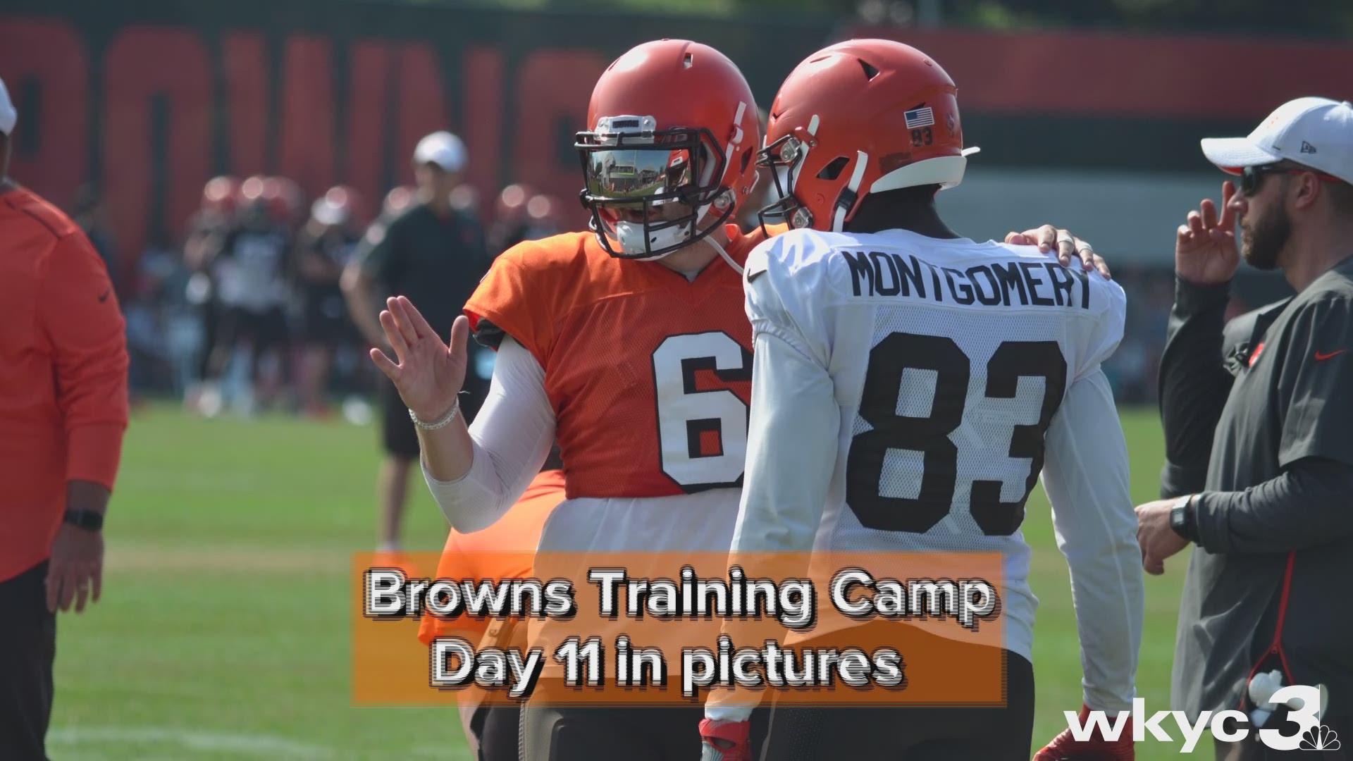 The Browns final practice before their first preseason game on Thursday against the Redskins.  Check out the sights and sounds from day 11 of Cleveland Browns training camp in Berea.