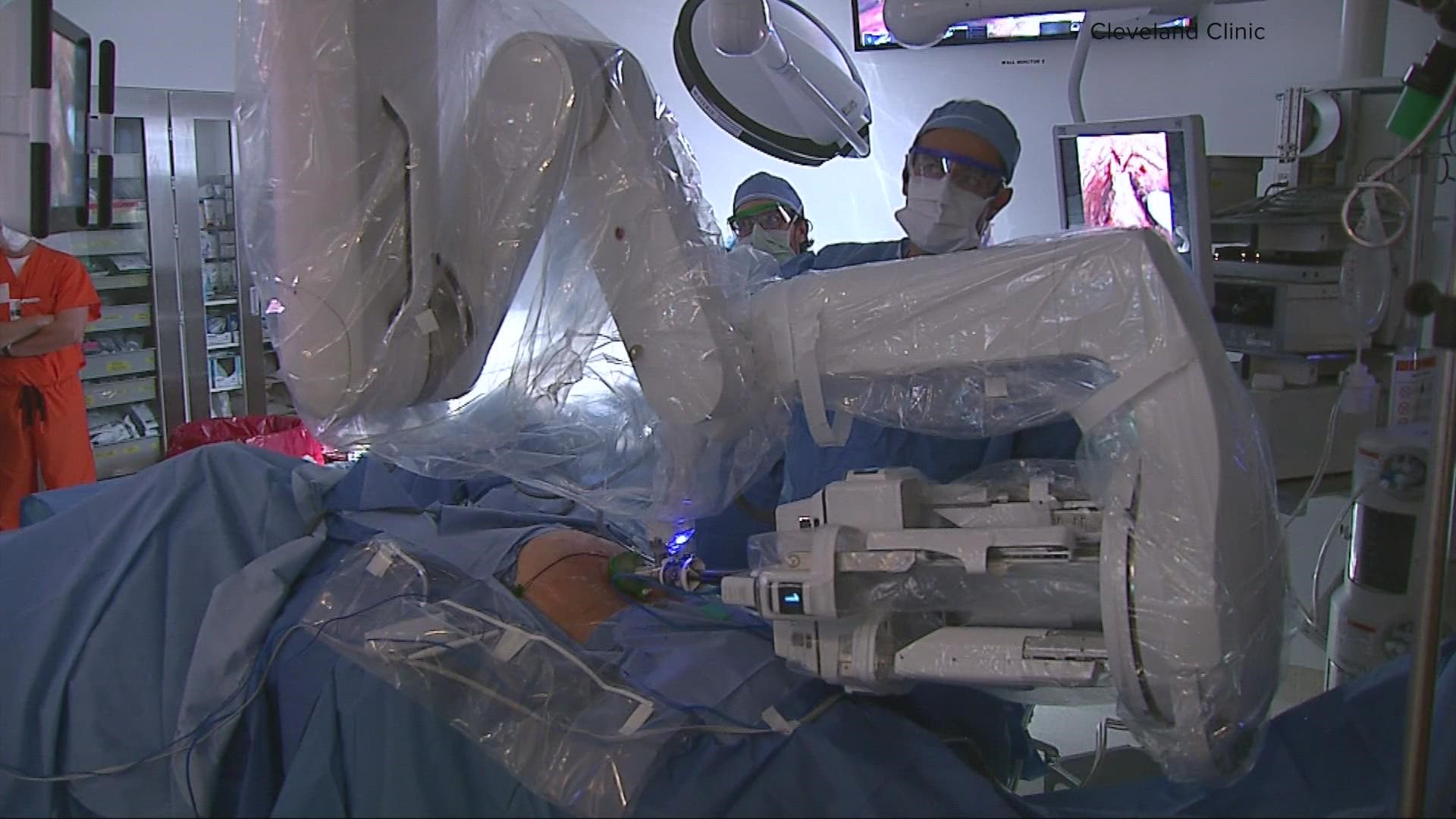 The Clinic is using a new method of surgery that may lessen the risk of certain side effects.