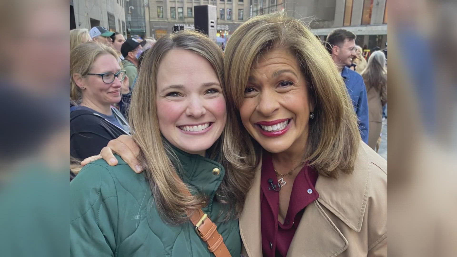 Carrie Knezevic, of Concord Township, started her Etsy shop less than a year ago. After visiting the Today Show plaza, she can't keep her sweaters in stock.