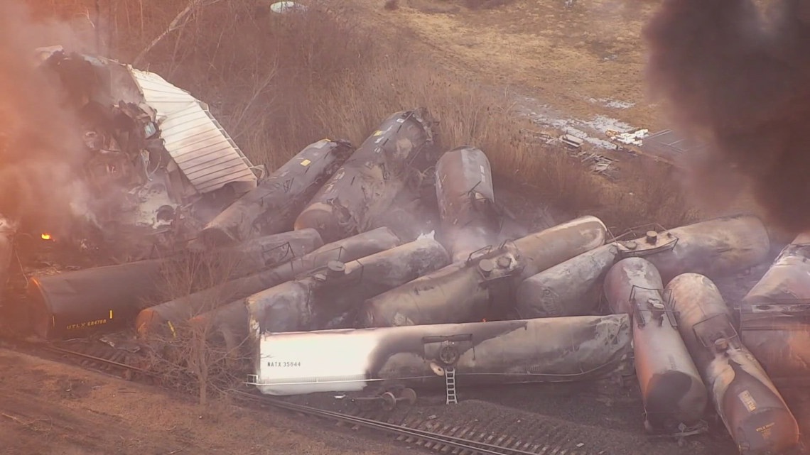 NTSB releases final report on East Palestine train derailment | wtol.com