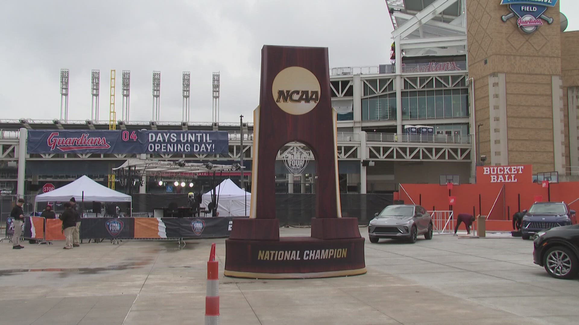 A champion will be crowned Sunday at the NCAA Women's Basketball Championship in Cleveland, and there's plenty to do downtown before and during the game.