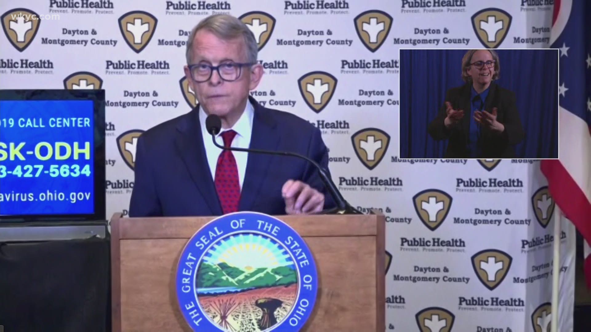 DeWine made the announcement during his COVID-19 briefing on Thursday. There is no word yet on how the appointment procedure will work.