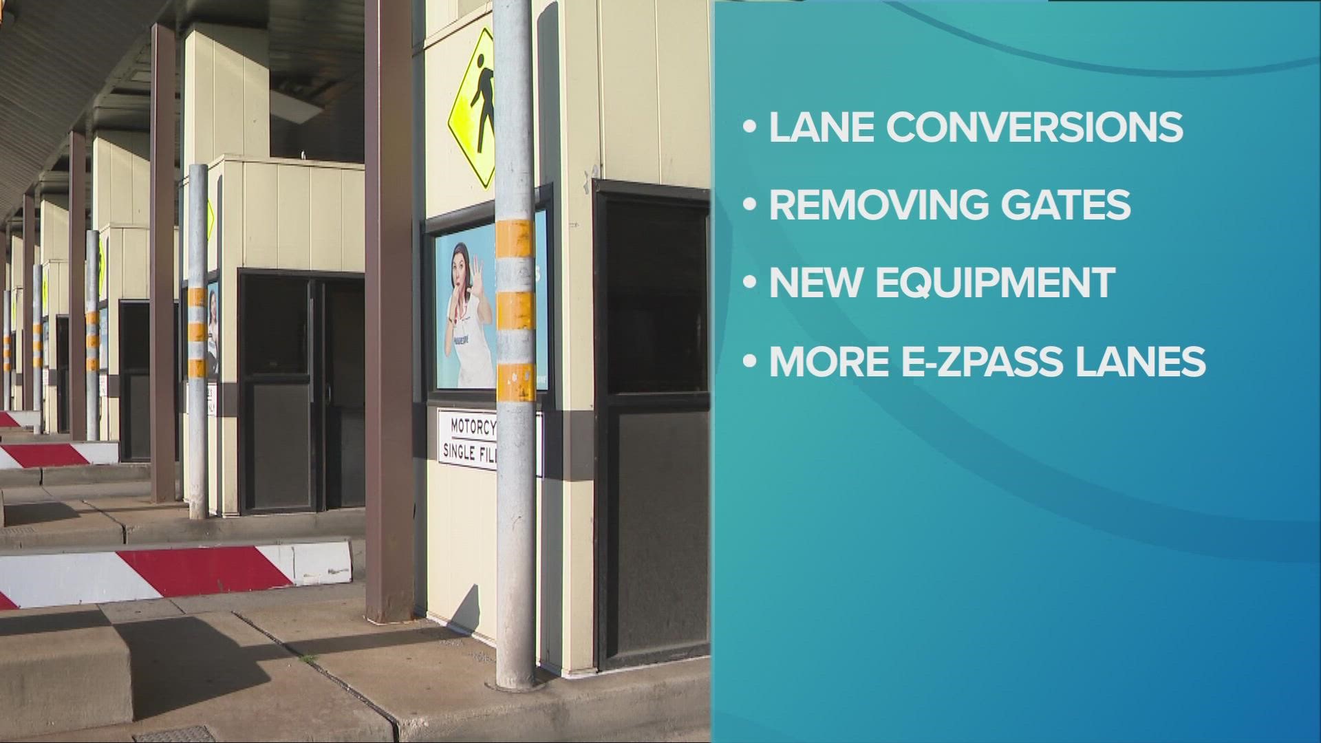 What you can expect amid removal of gates at toll plazas and lane conversions.