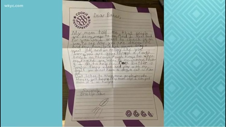 'Sorry you are going through a rough time': Lorain third-grade student writes encouraging letter to Cleveland Browns QB Baker Mayfield