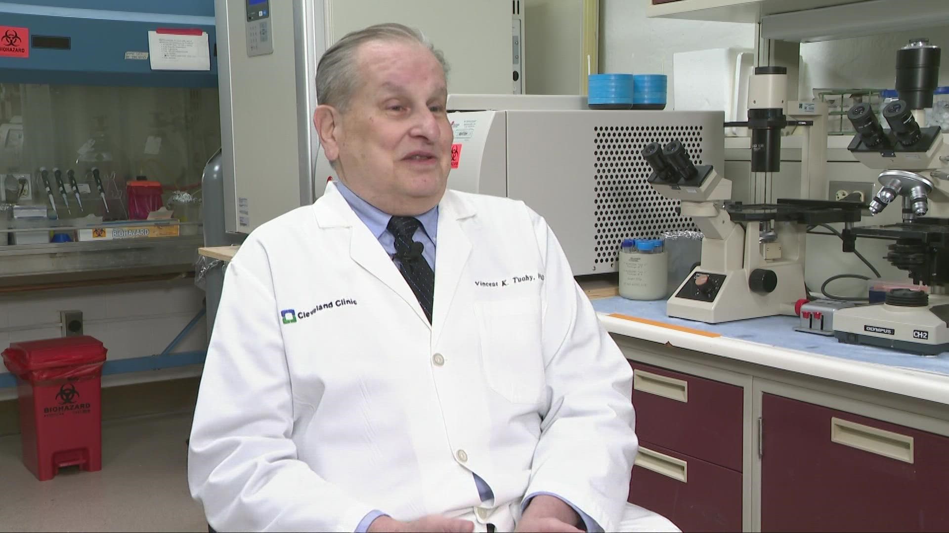 "What we are proposing here in my program at the Cleveland Clinic is that we develop a 21st century vaccine program that prevents diseases."