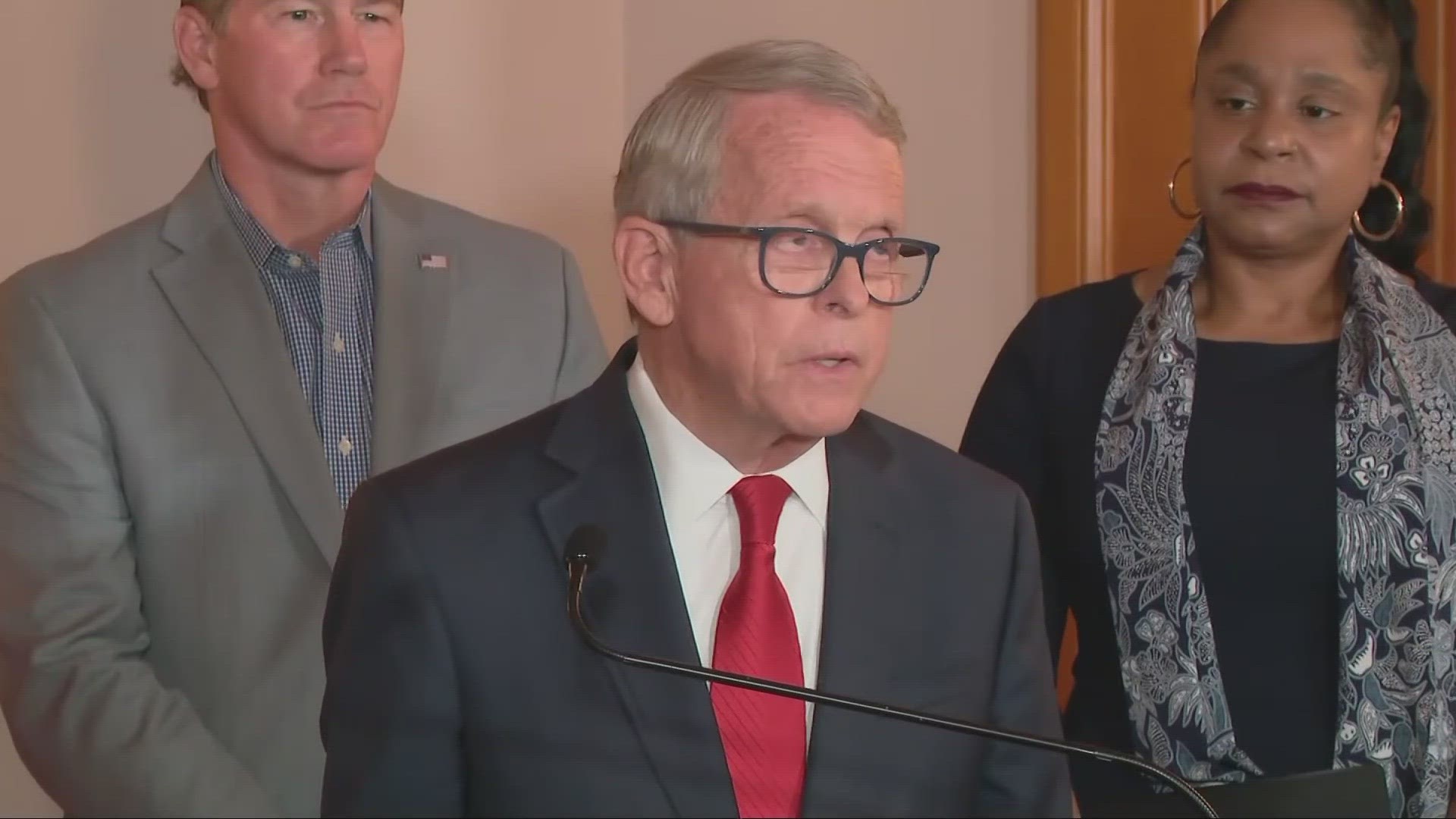 The governor OK'd the massive budget document early Tuesday, but not without line-item vetoes on issues like tobacco regulation -- a longtime battle for DeWine.