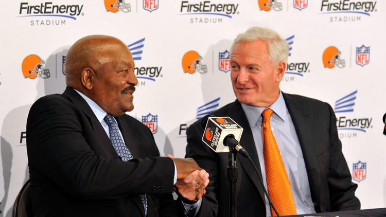 'A true icon': Cleveland Browns owners Dee and Jimmy Haslam, sports figures, politicians react to passing of Jim Brown
