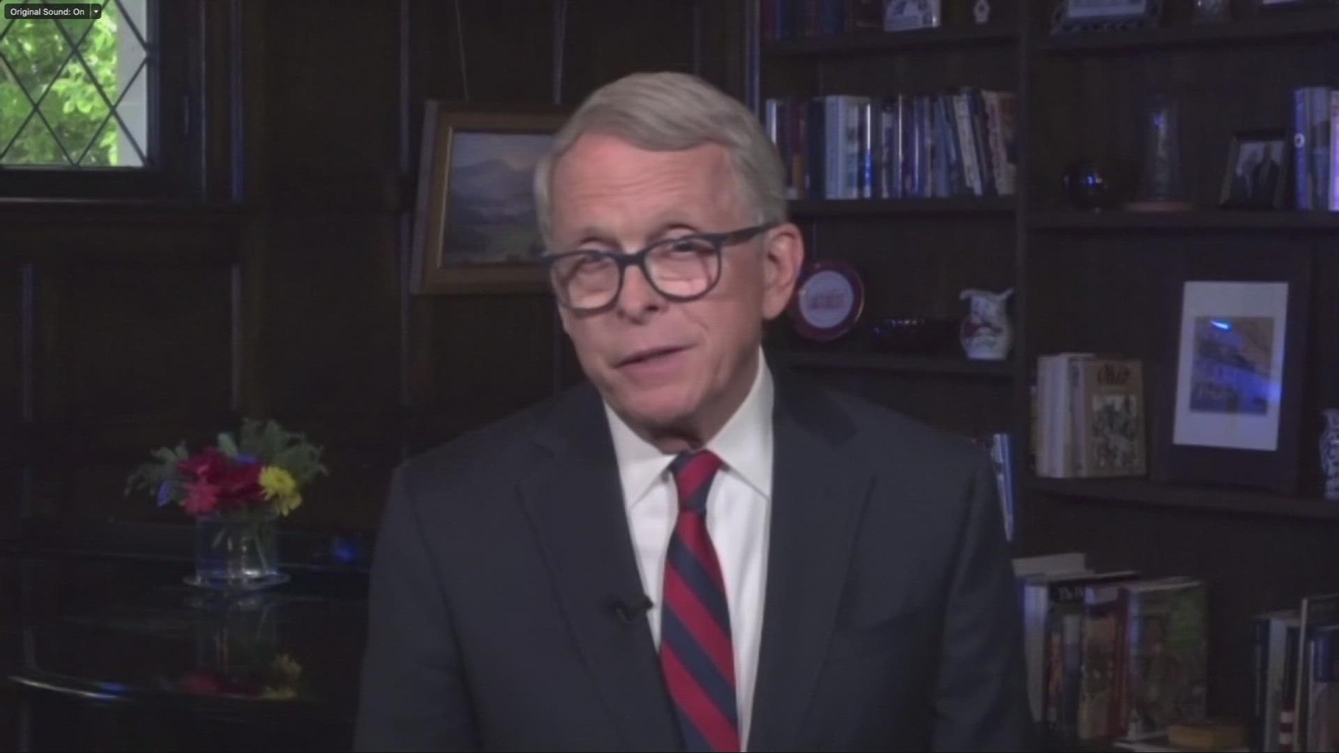 DeWine later signed an executive order directing the state health department to implement a six-week abortion ban previously passed by the state legislature.