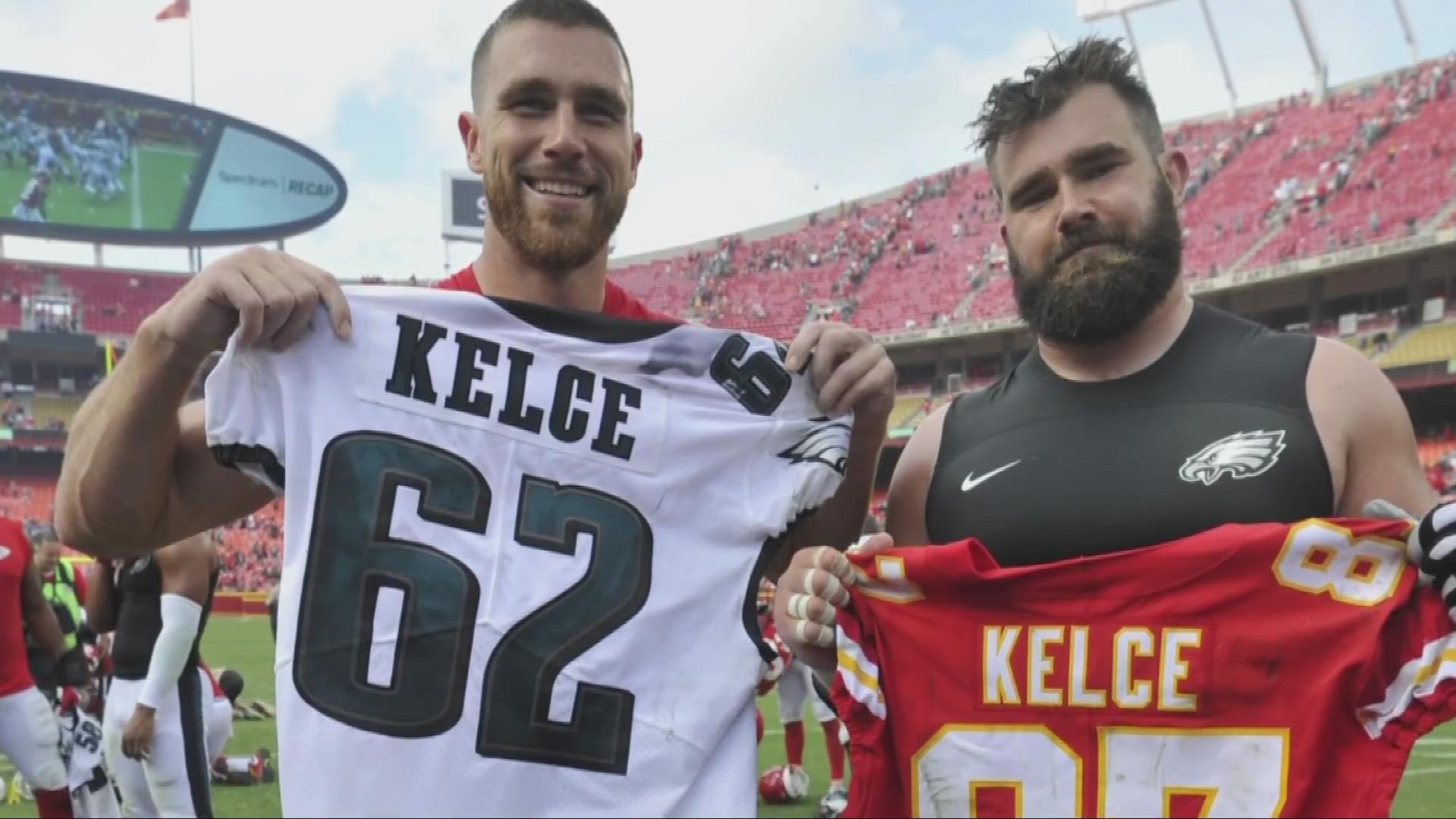 This is so cool! Travis and Jason Kelce, who were raised in Cleveland Heights, are both going to the Super Bowl on opposing teams.
