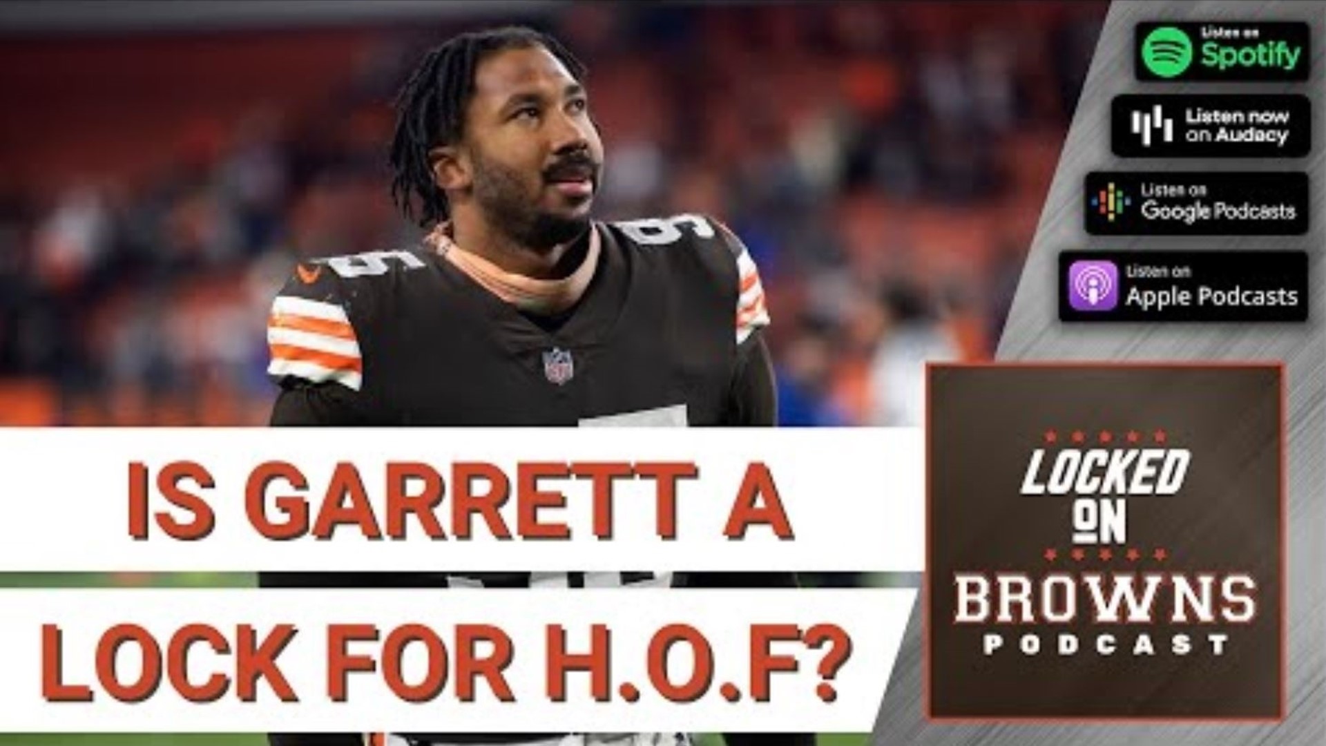 Myles Garrett declined to go to the Pro Football Hall of Fame explaining that one day he would like to be inducted and didn't want to be there prematurely.