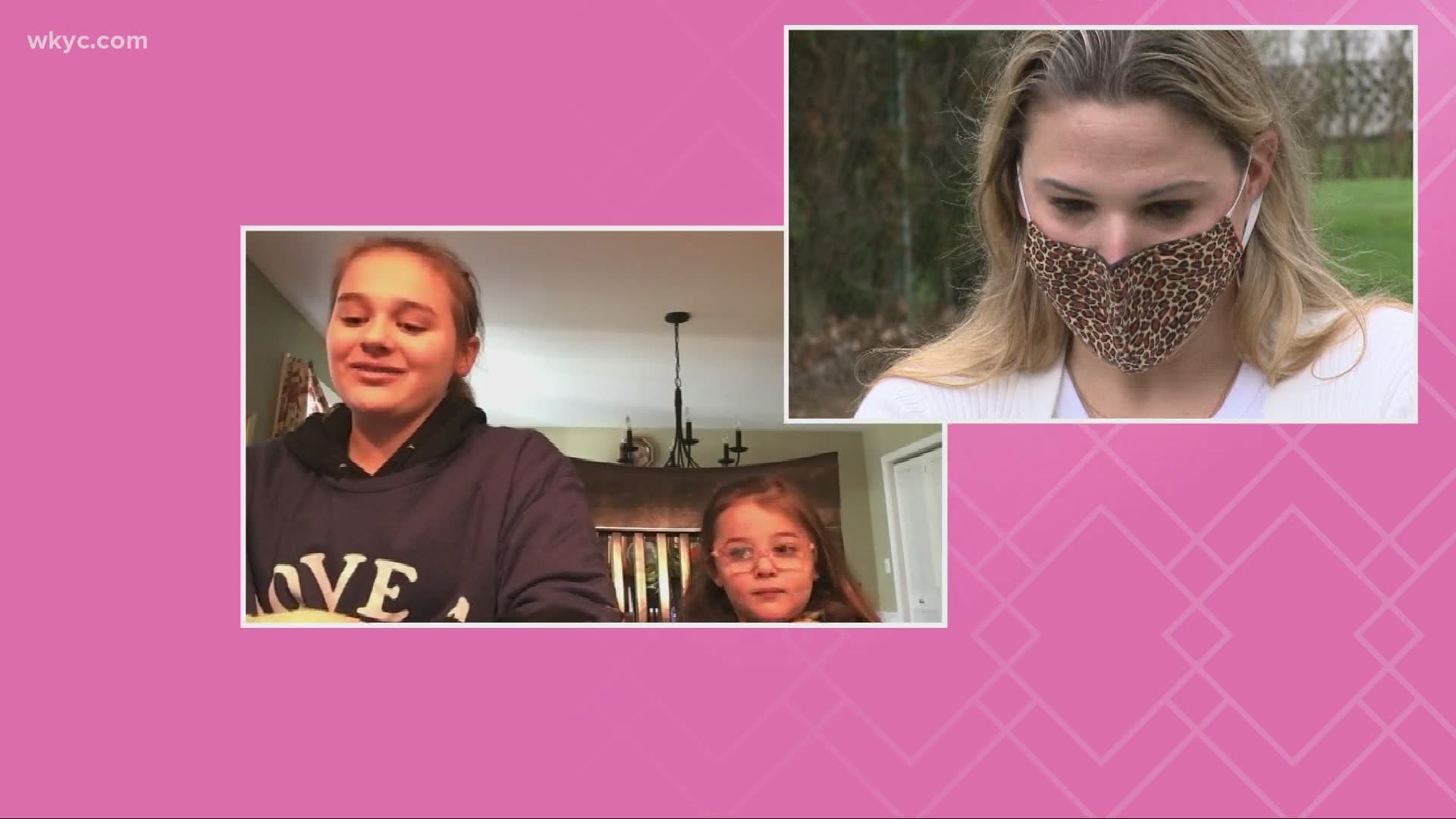 Kelsey Pease has been separated from her girls for two months amid the COVID-19 pandemic. We surprised her with video messages filled with love from her family.