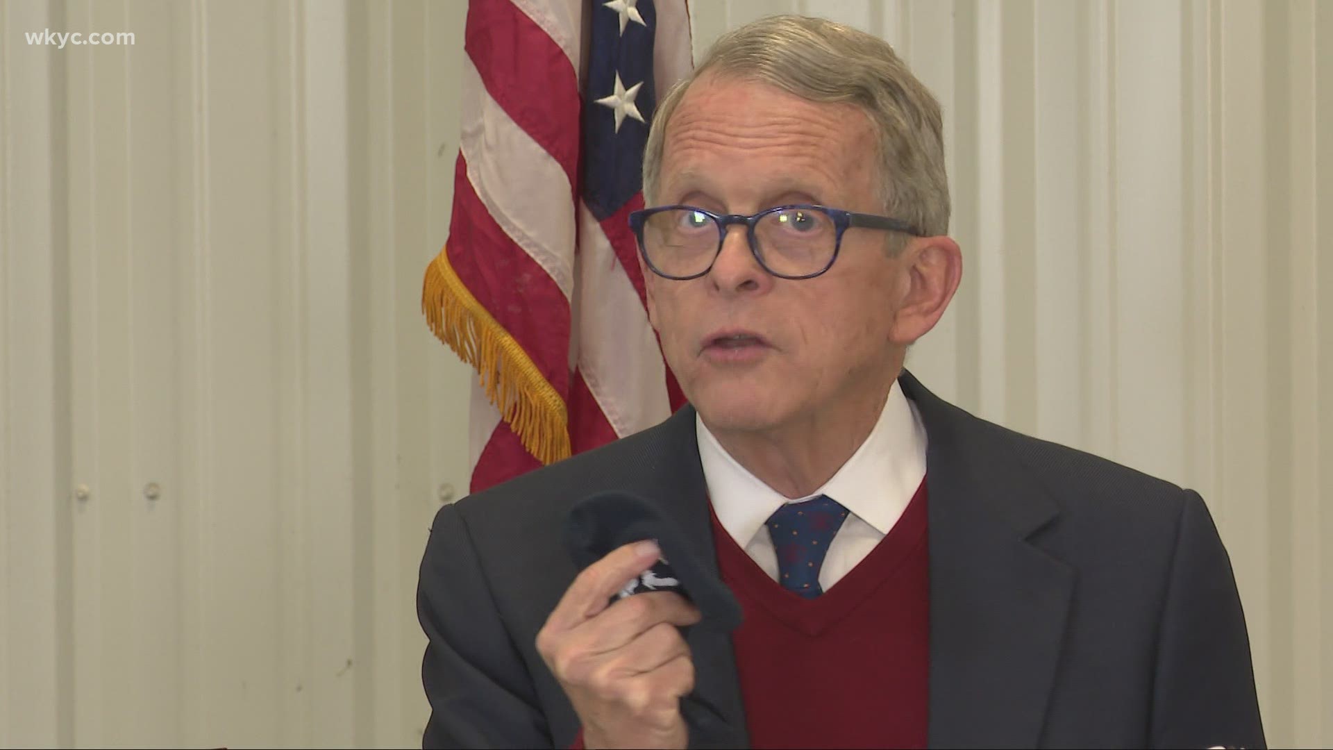 DeWine says he doesn't want the state of Ohio to go through another shutdown, but will not rule it out. Mark Naymik has more from the governor's COVID-19 speech.