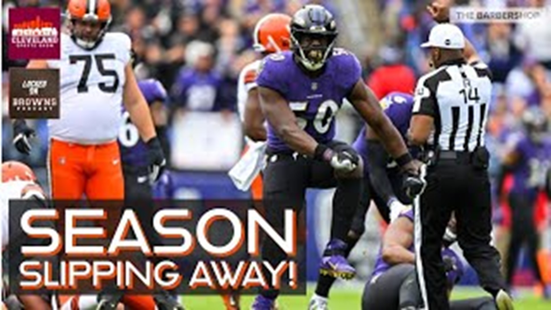 The Cleveland Browns fell to 2-5 with a 23-20 loss to the Baltimore Ravens on Sunday.