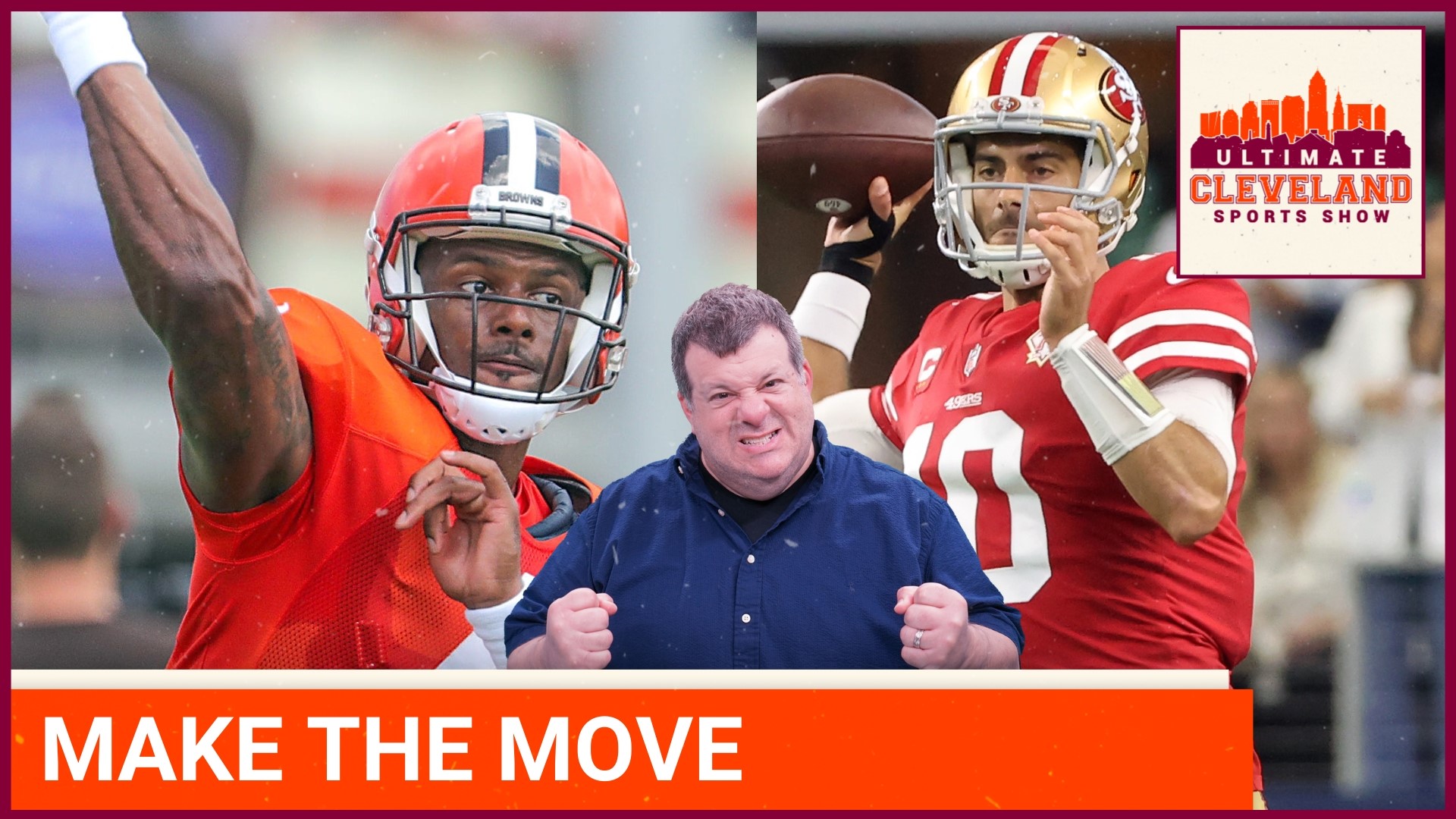 Is Jimmy Garoppolo the answer at QB for the Cleveland Browns if Deshaun Watson gets suspended for more than 6 games, or can Brissett keep the team afloat?