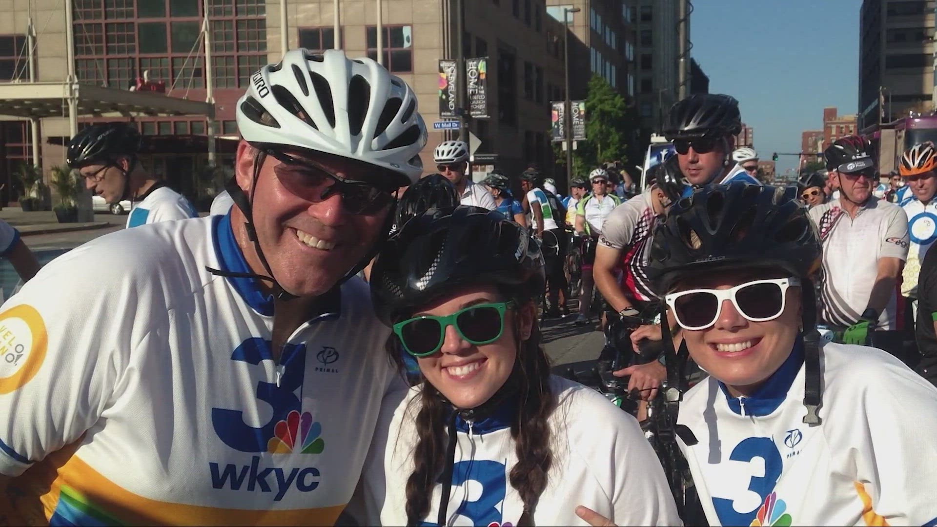 The annual Velosano 'Bike to Cure' is this weekend in Cleveland.