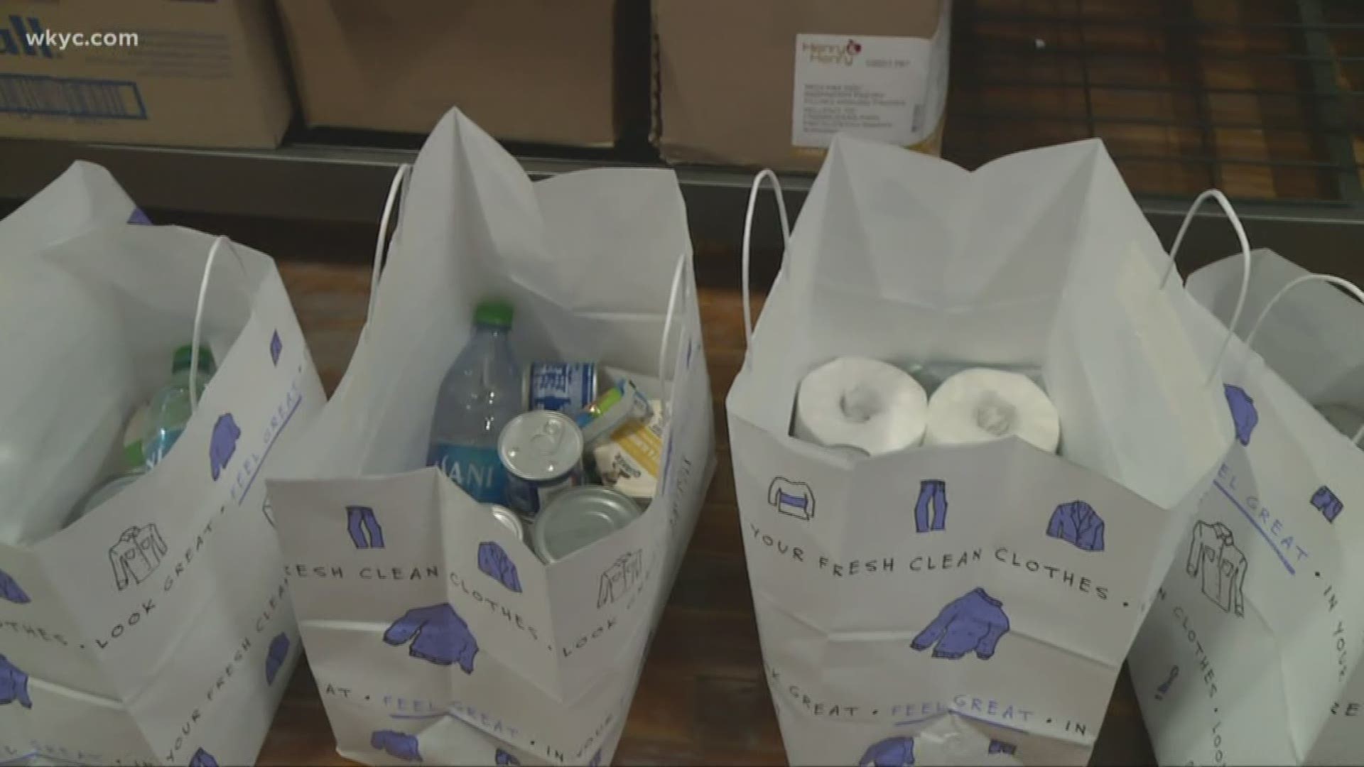 Volunteers for The Wash House and Cafe will deliver care packages, filled with food and toilet paper, to seniors and those in need living within a six-mile radius.