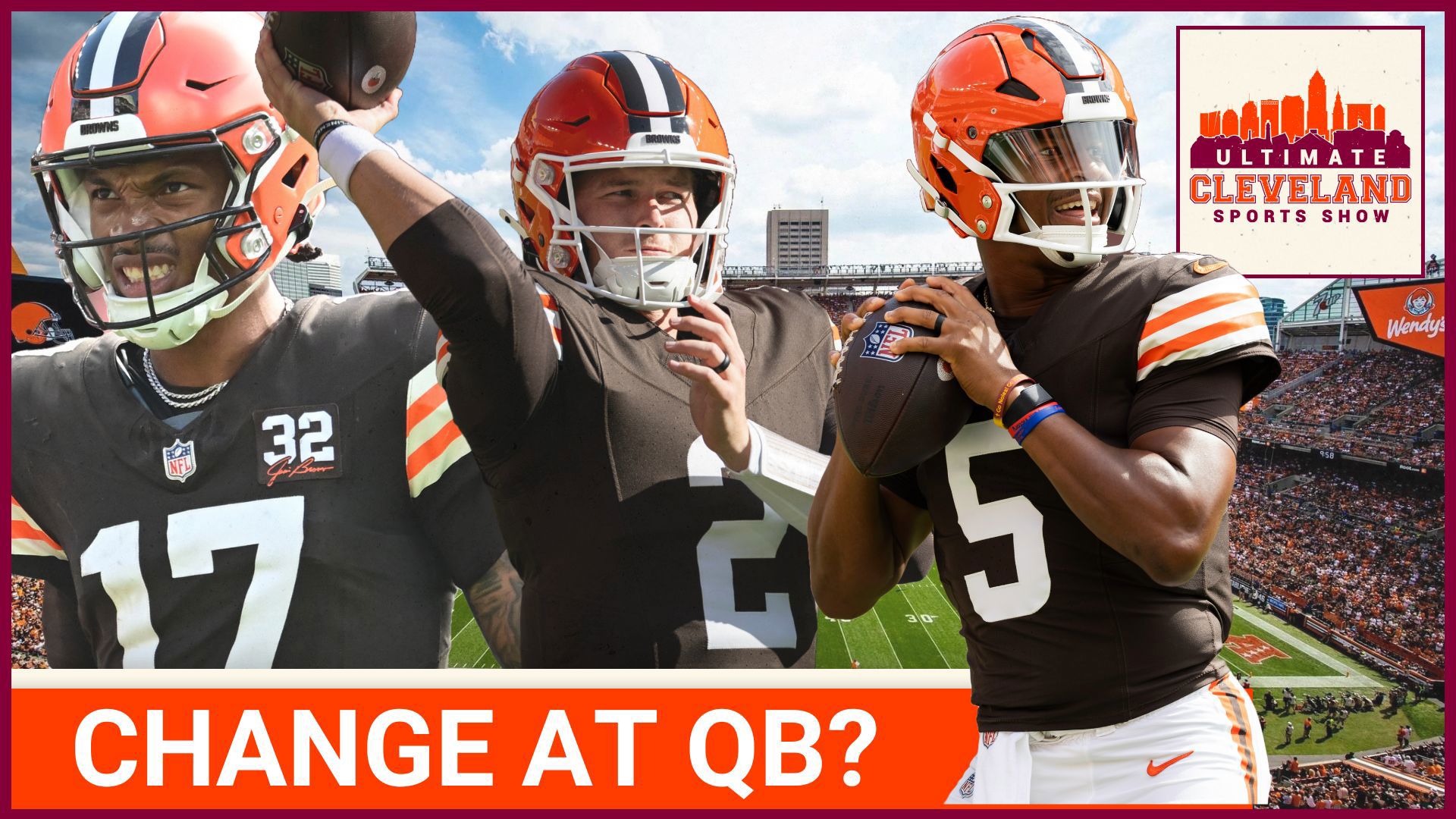 UCSS discuss who the Cleveland Browns should start at QB this week vs. the Bengals 