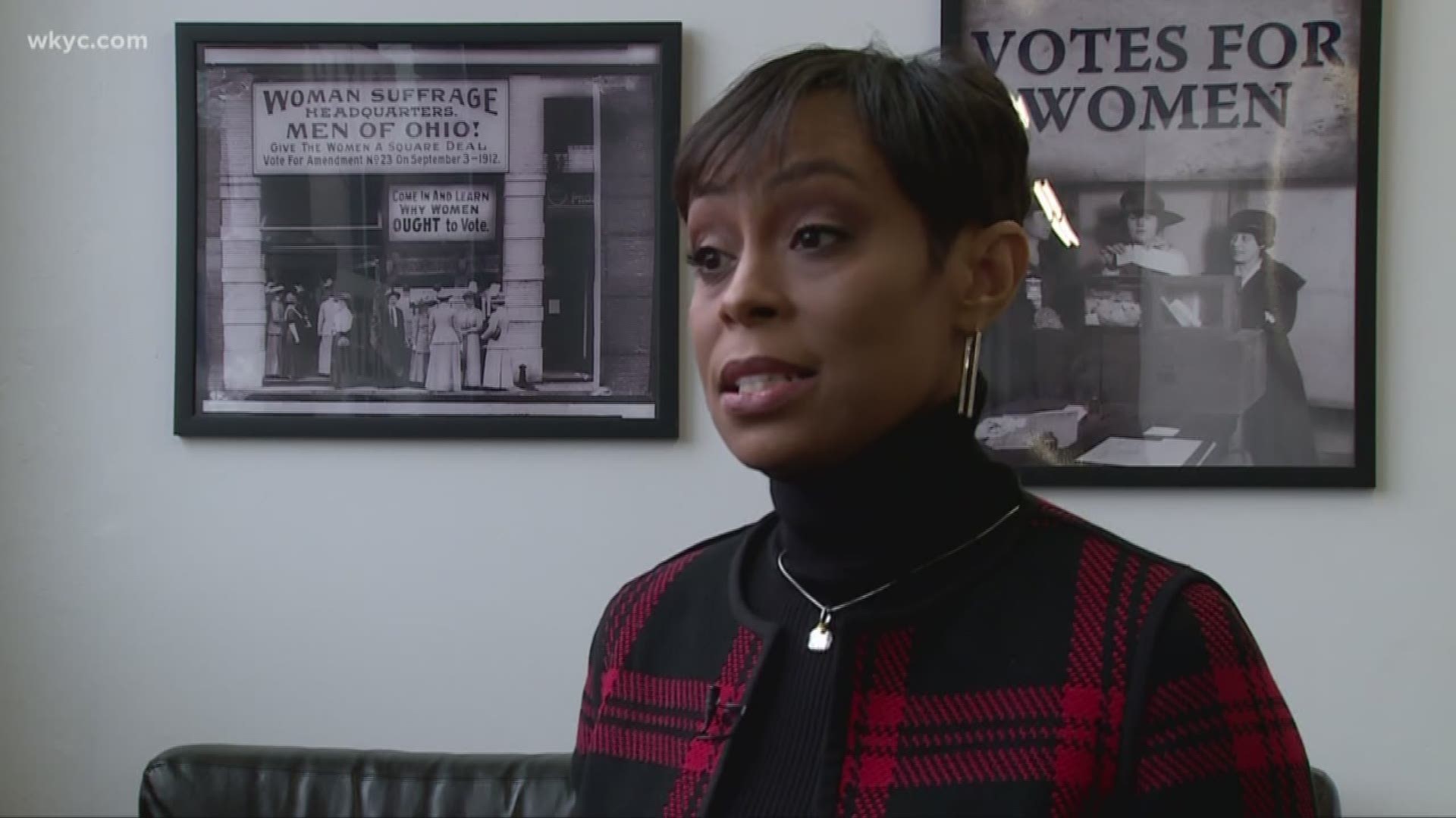 Leon Bibb recently sat down with Shontel Brown, the first African American and the first woman to lead Cuyahoga County's Democratic Party.