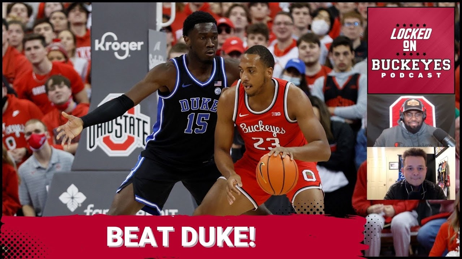 Turning to basketball, we take a look at Ohio State vs. the Duke Blue Devils in today’s Locked on Buckeyes podcast.