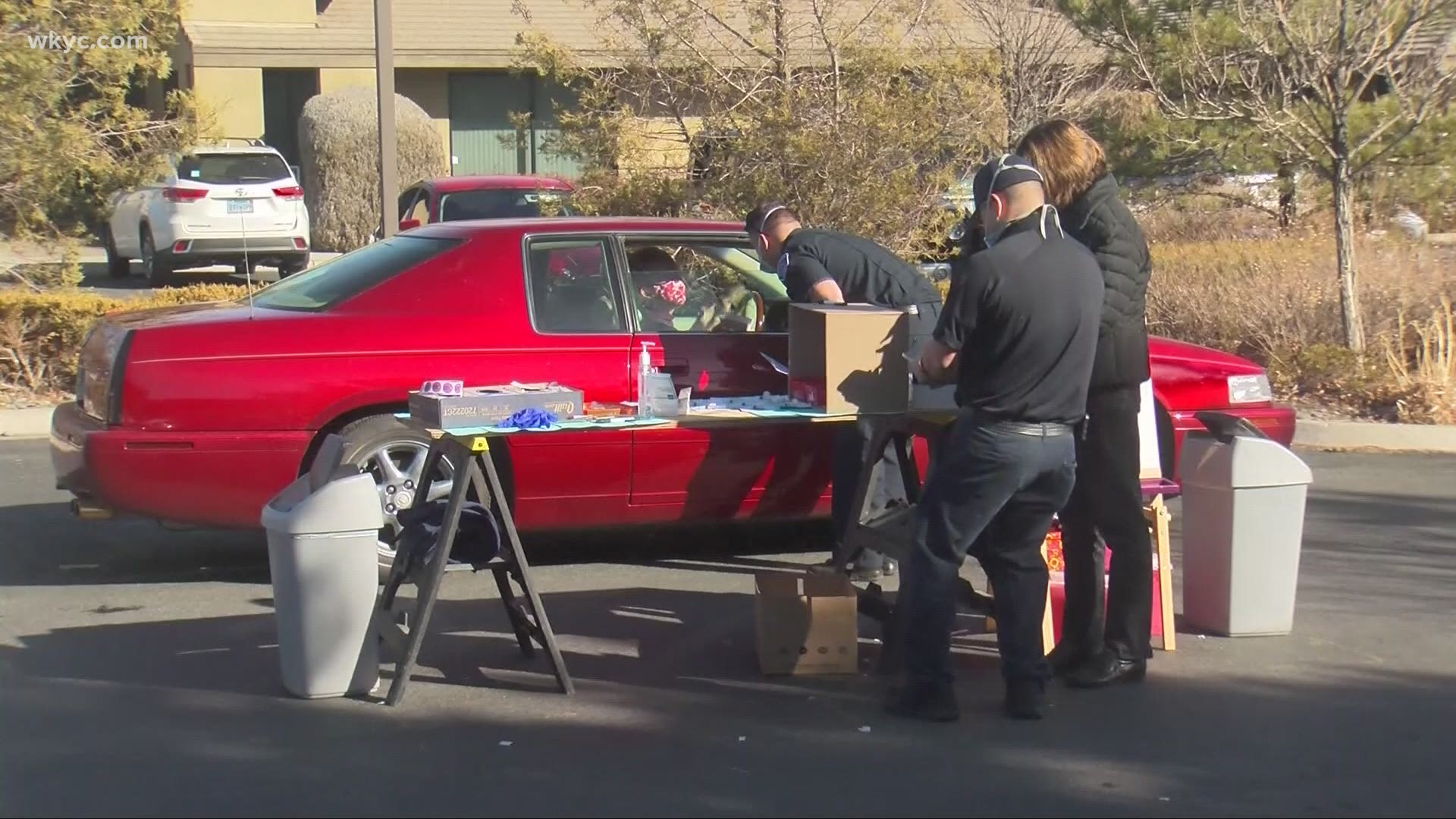Starting Tuesday, residents 80 and older will be eligible to receive the shots. Laura Caso reports.
