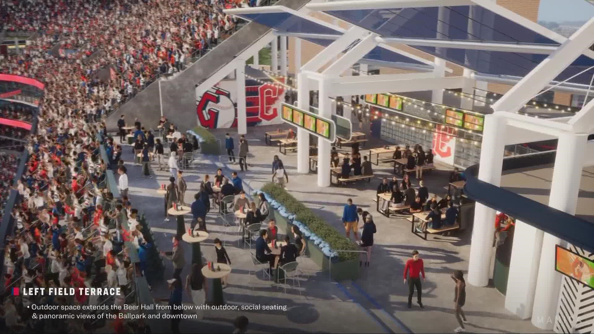 Officials from the Guardians have released the final project plans for 'Progressive Field Reimagined.'