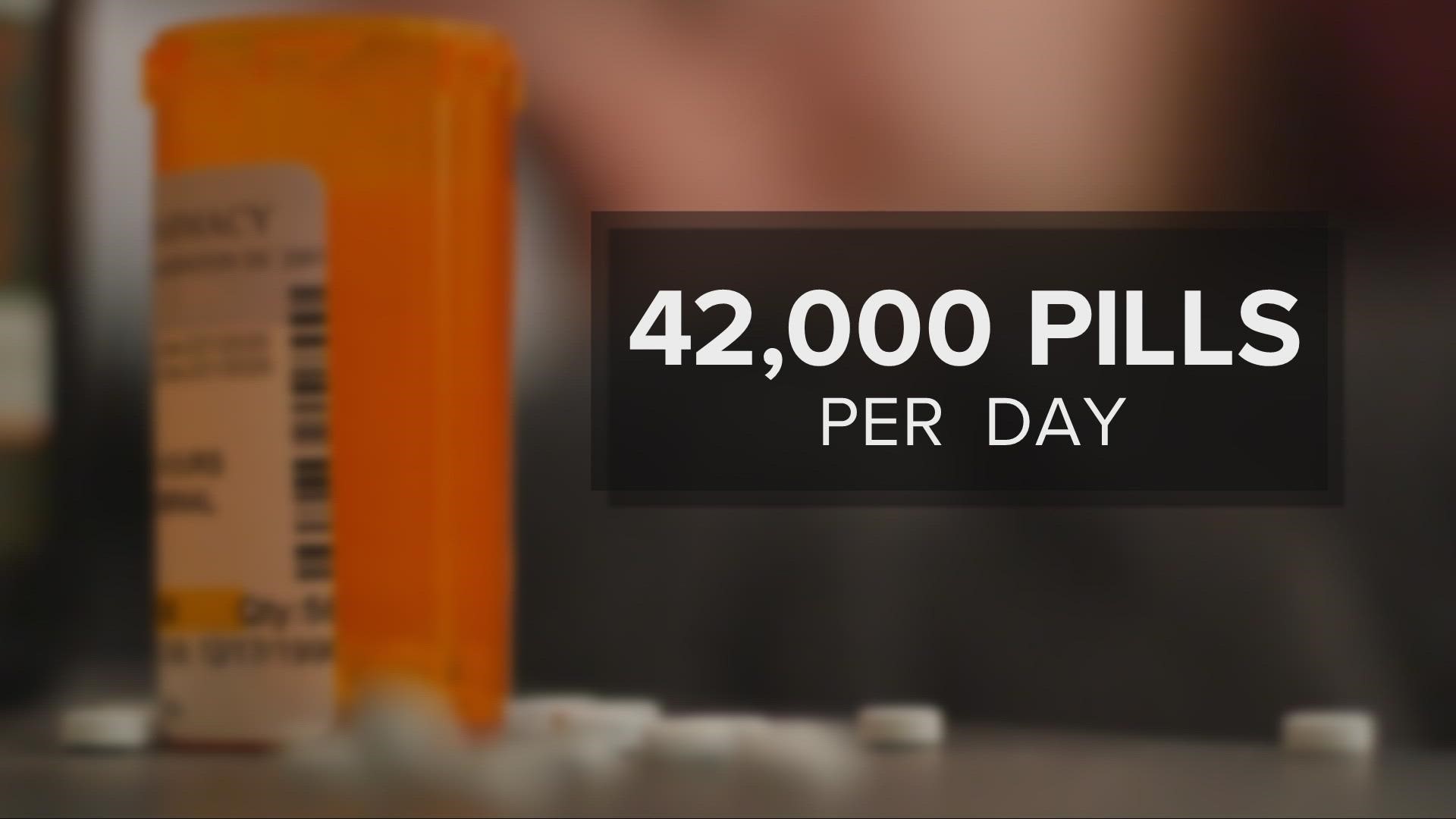 While addiction psychiatrist Dr. Christina Delos Reyes says it looked like the opioid epidemic peaked in 2017, numbers spiked again during COVID.