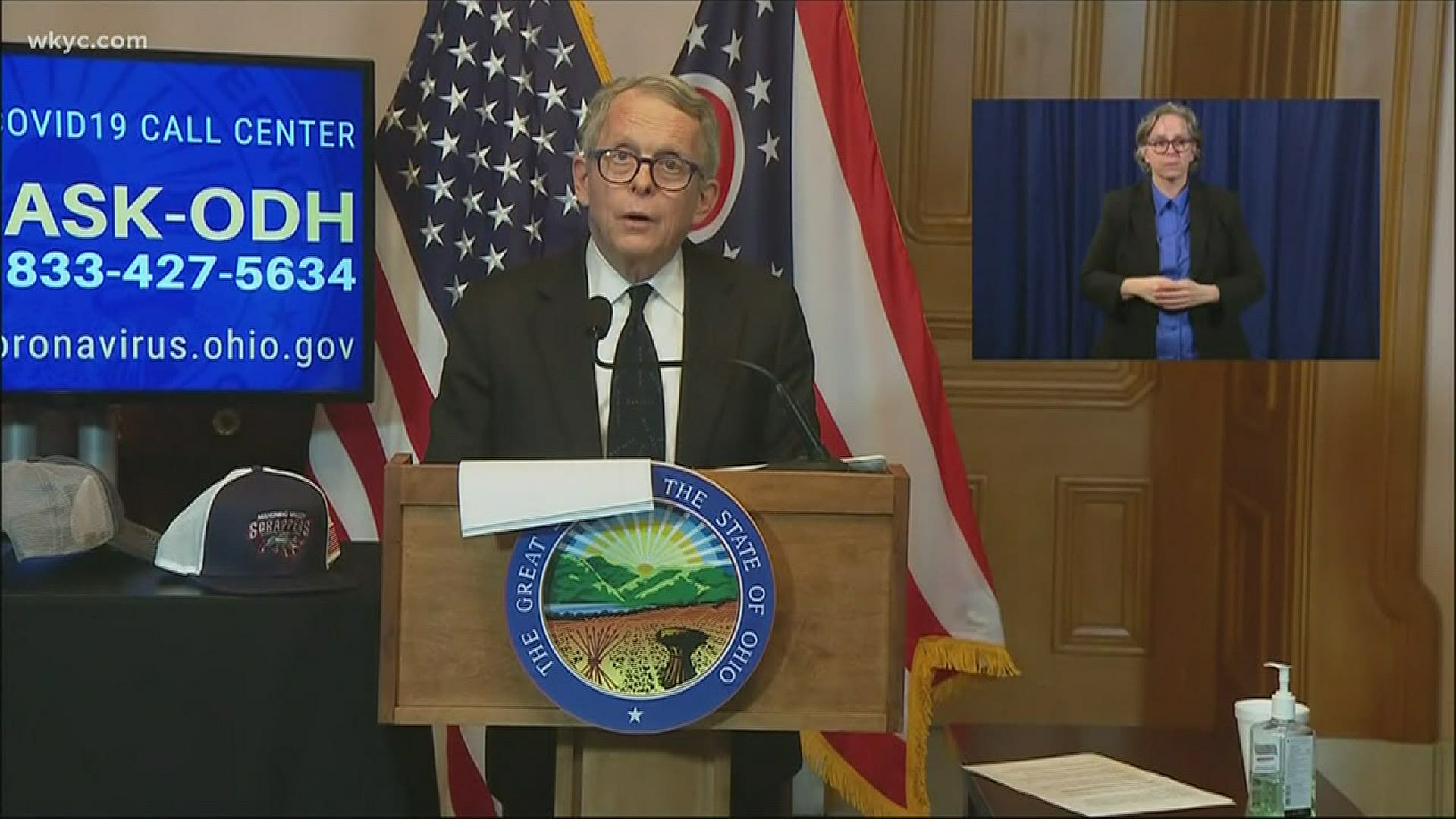 Ohio continues squashing the coronavirus curve and Governor Mike DeWine says we have hit a home run. Lives have also been saved by staying home.