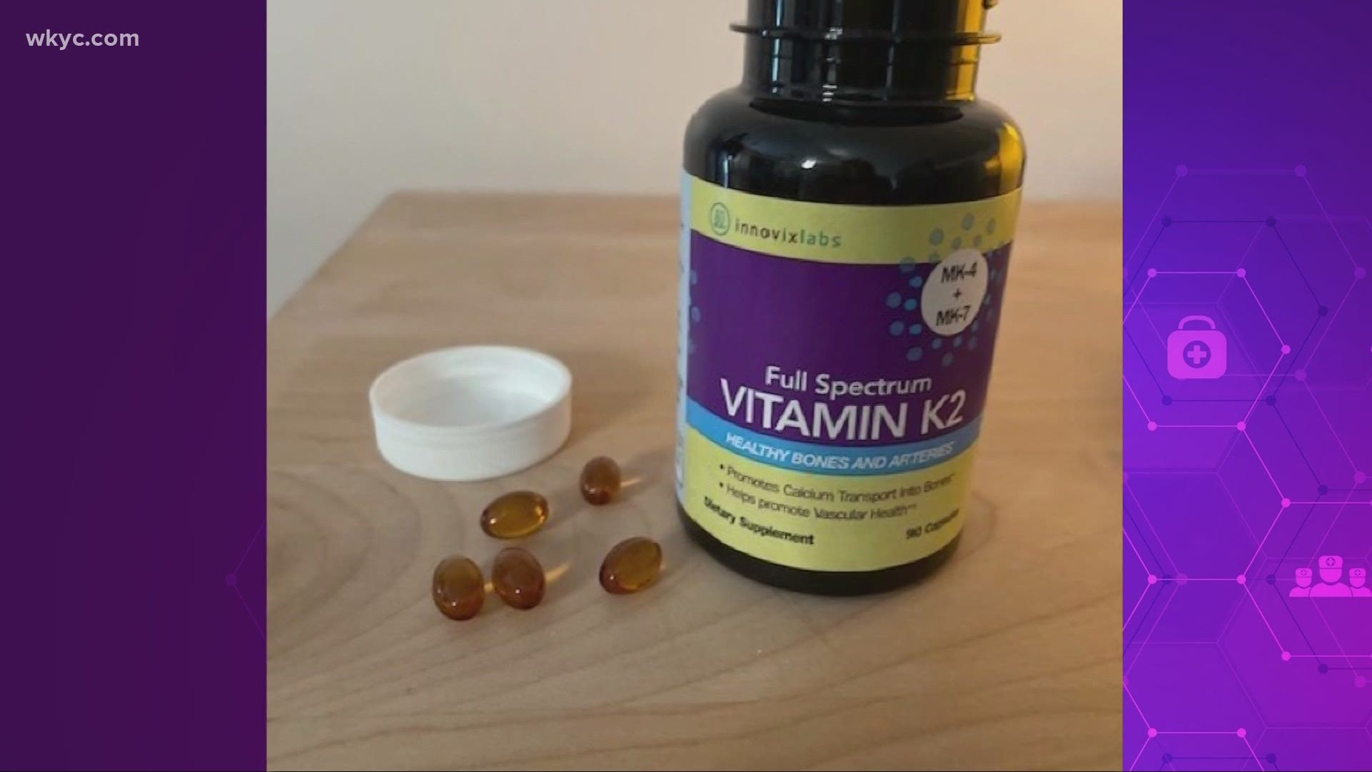 A study on vitamin D and K2 that had some significant findings when it comes to protecting people who catch COVID-19. Monica Robins reports.