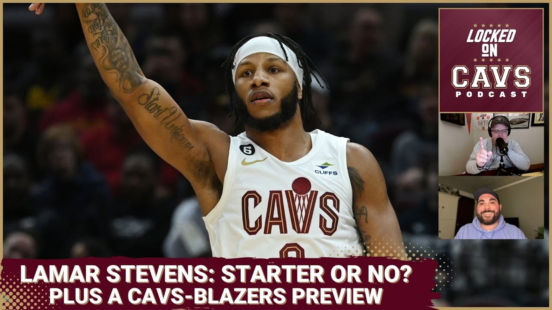 Chris Manning and Evan Dammarell look discuss Lamar Stevens, Cedi Osman and lots more in today’s podcast.