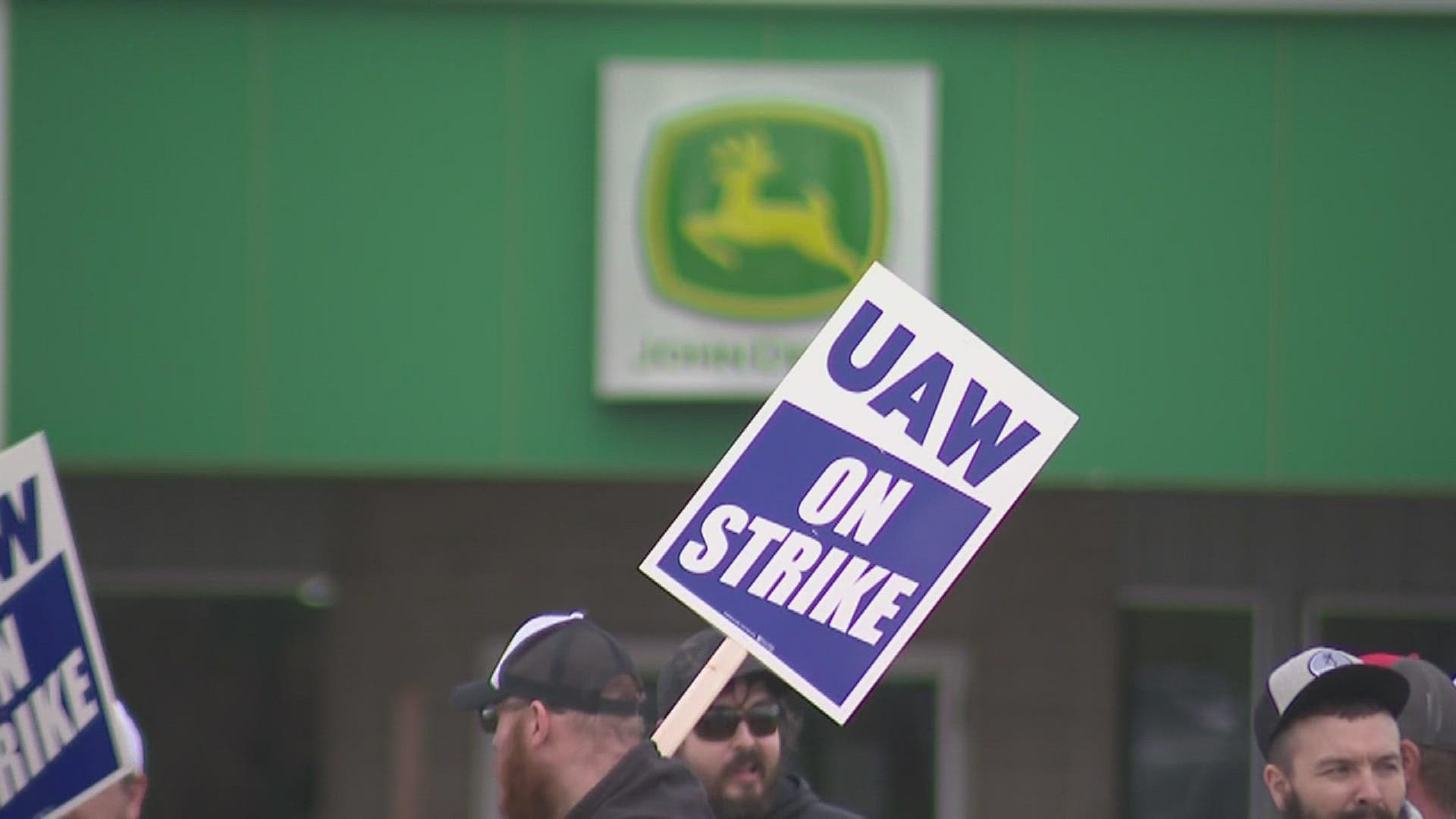 The union members are asking for an increase in benefits including post-retirement health care and better pension plans