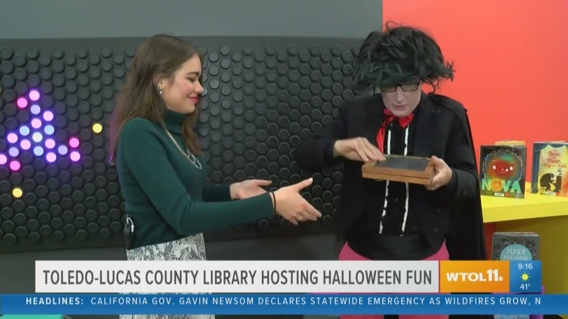 The Toledo Lucas County Public Library is getting in the Halloween spirit with tons of spooky fun for the family!