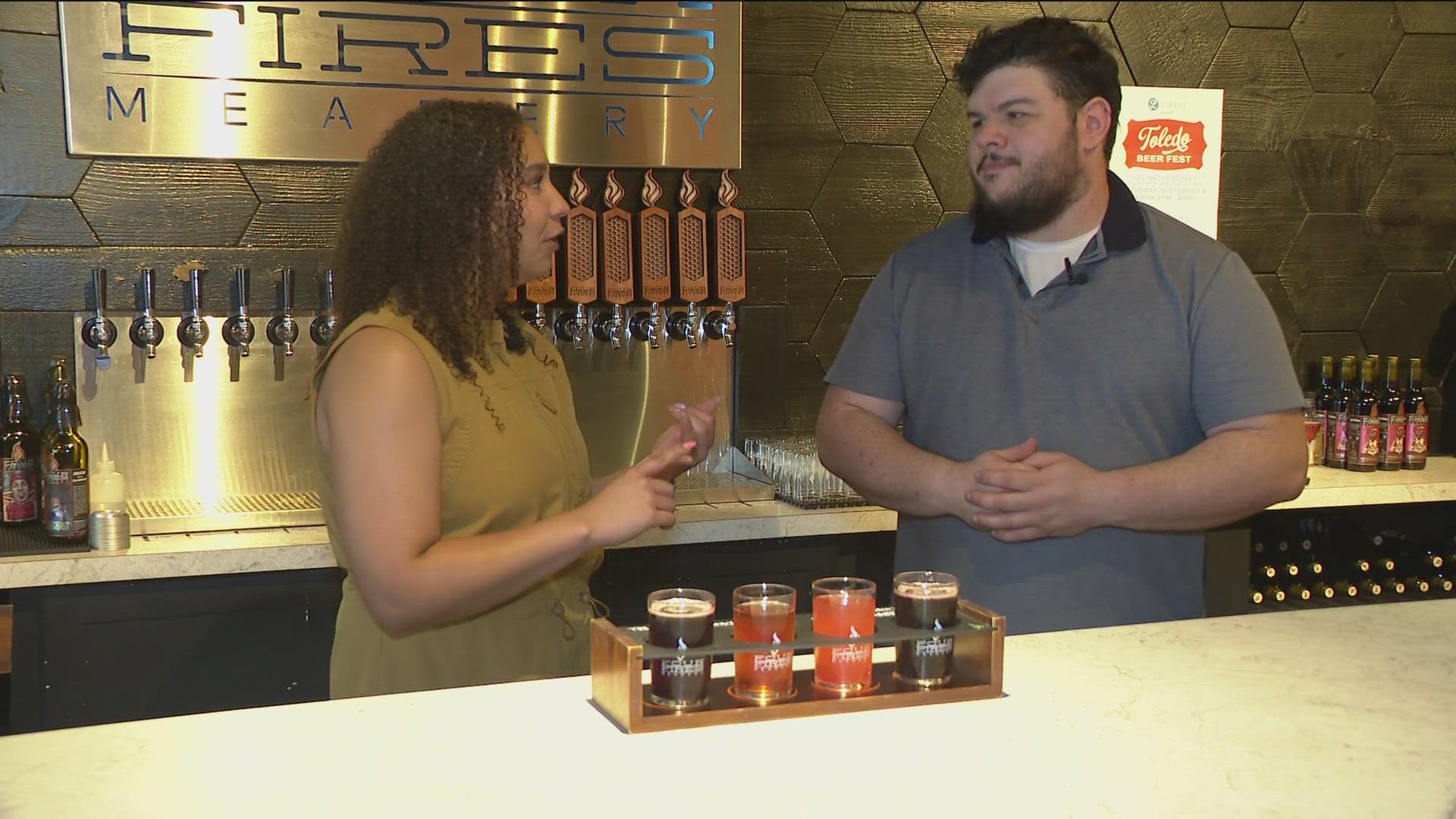 Caylee Kirby explores Four Fires Meadery in Maumee to learn about turning honey into great drinks.