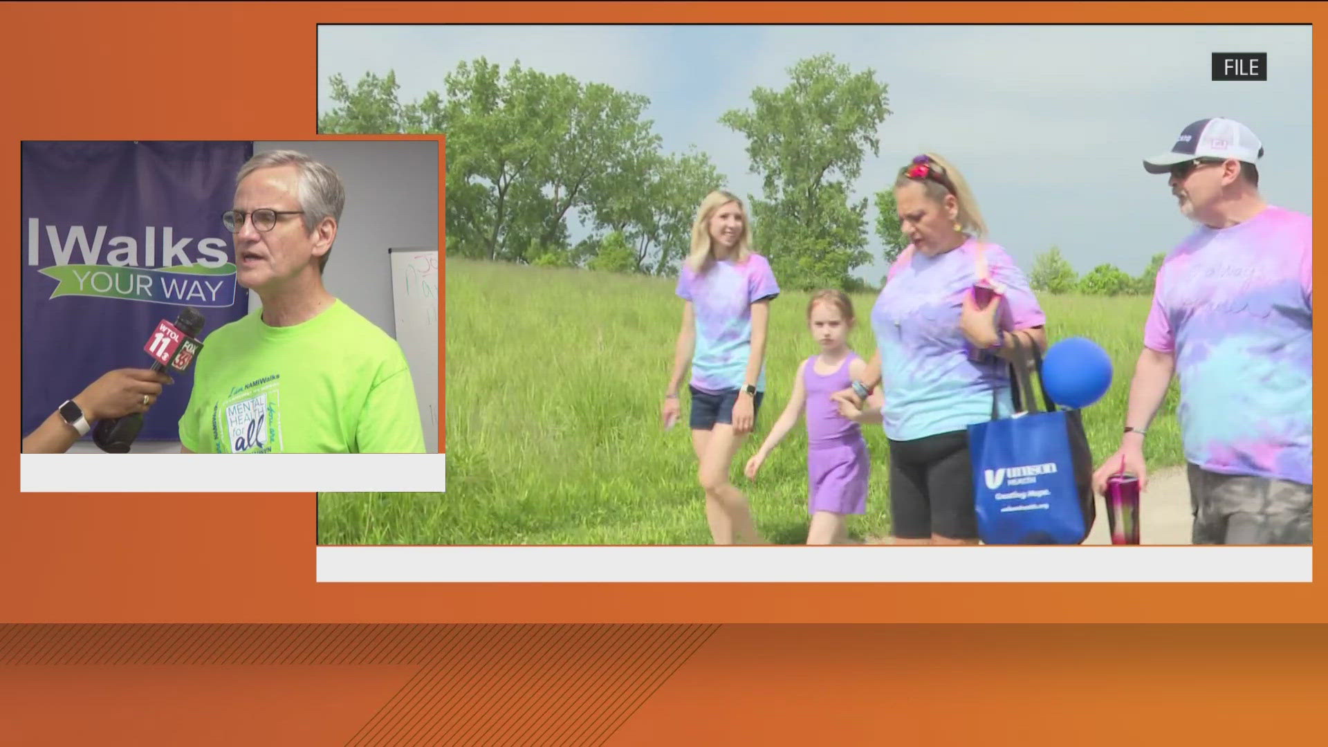 Dave Tippett of NAMI Greater Toledo talks the Walk for Mental Health happening this weekend. 