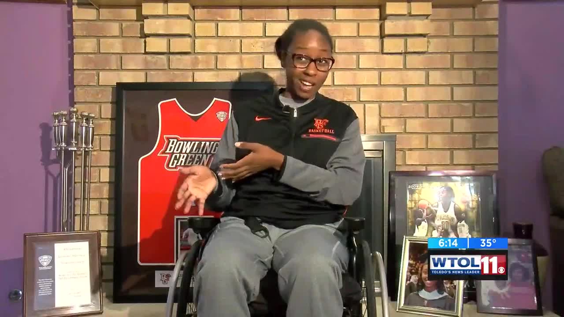 Community donates thousands to former BGSU basketball player with MS
