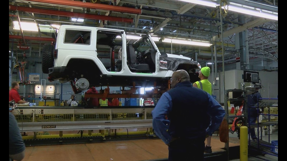 Out with old, making way for the new: Final Jeep Wrangler rolls off assembly  line 