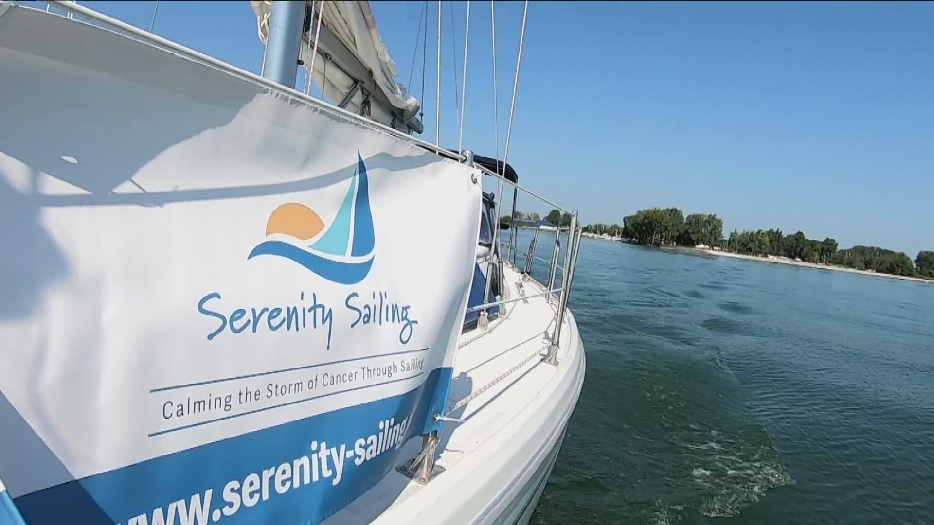 After losing her husband to lymphoma, Robin Cutcher wanted to honor him and the years they spent sailing together. She started Serenity Sailing to spread that joy.