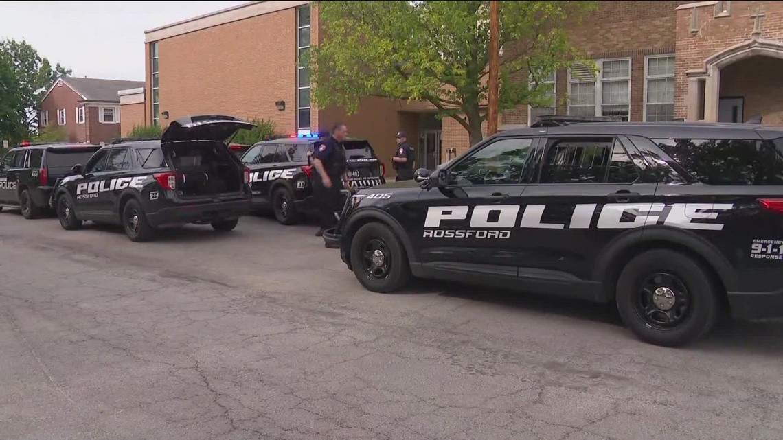 Two arrested after car chase ends in crash in downtown Perrysburg