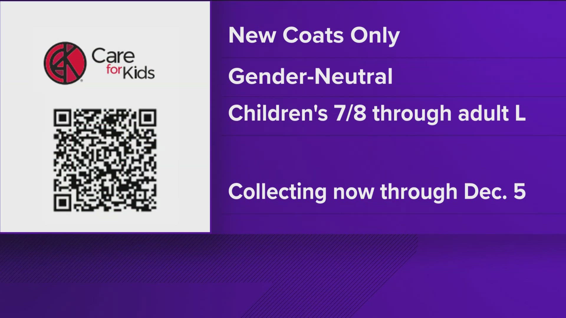 Mark Moll with Care for Kids and Aleshia Furr with the Boys and Girls Clubs of Toledo explain how you can help kids stay warm this winter.