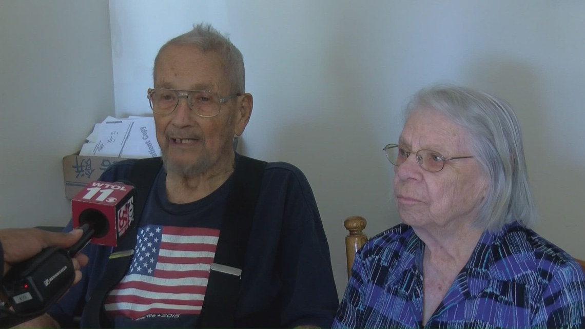 Adrian couple celebrates 75 years of marriage