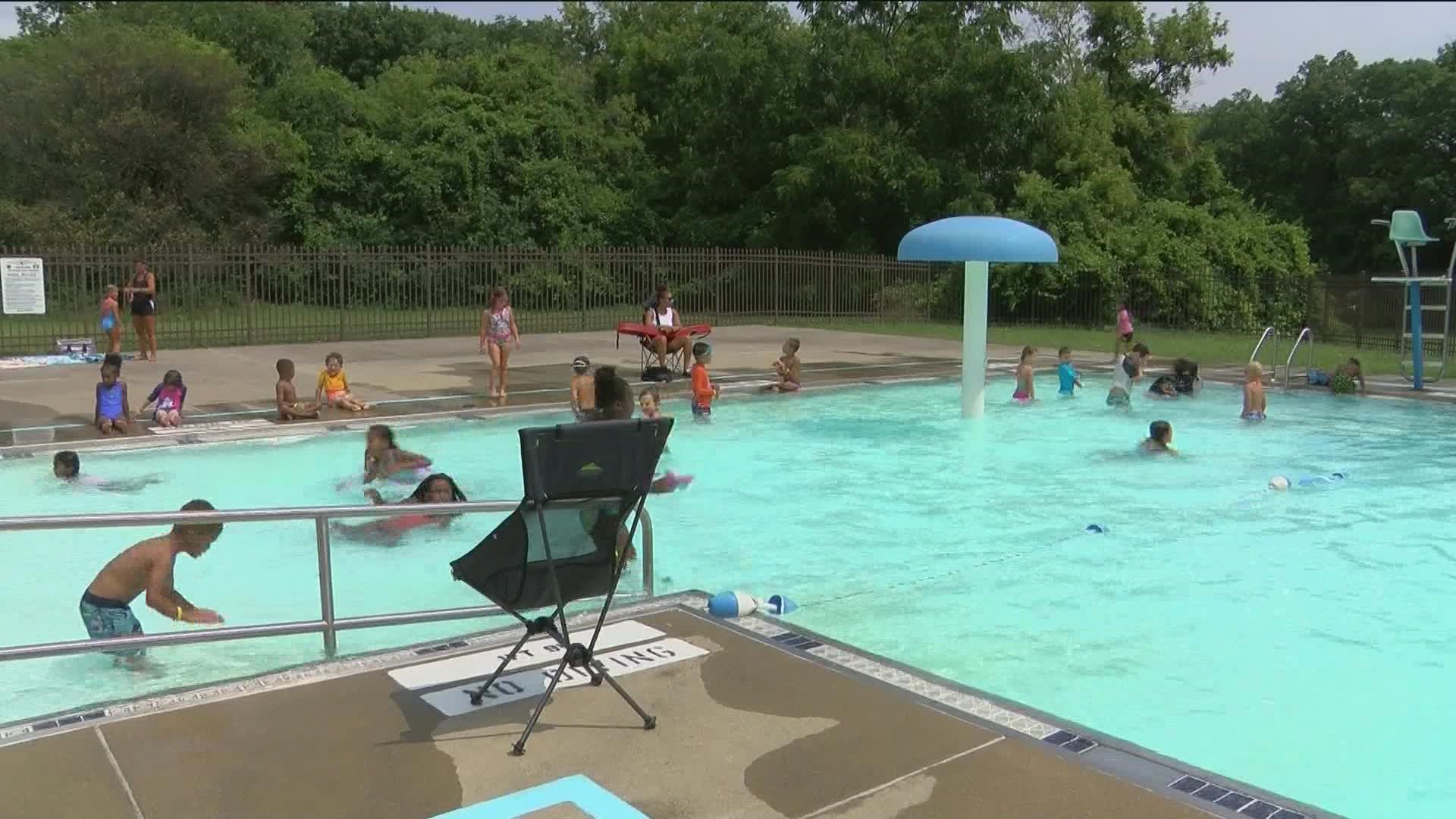 The city has recruited enough lifeguards to staff all the pools that have no maintenance issues.