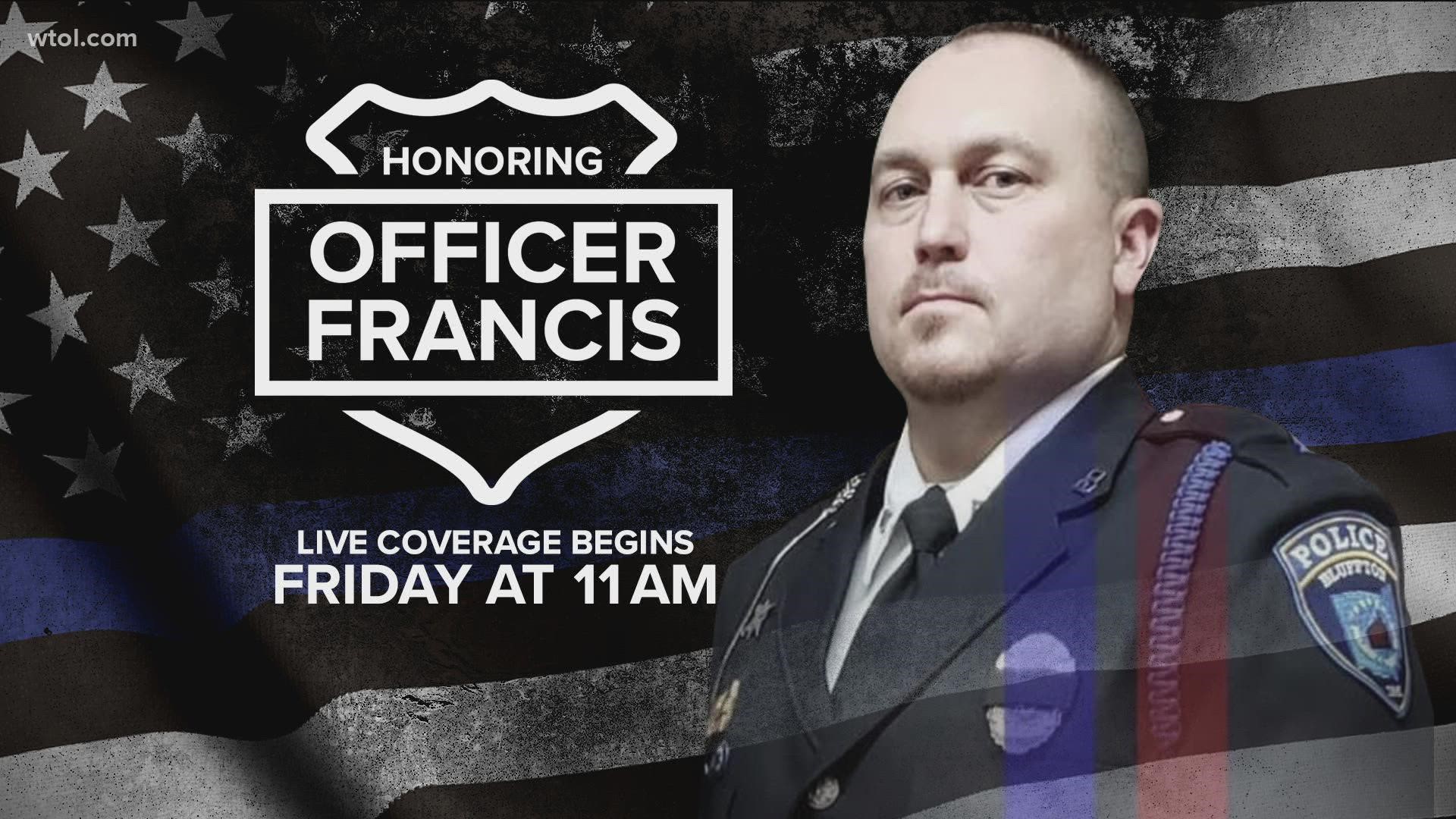 We discuss how you can pay your respects to Officer Francis on Friday during the funeral, and other ways you can help the Francis family.