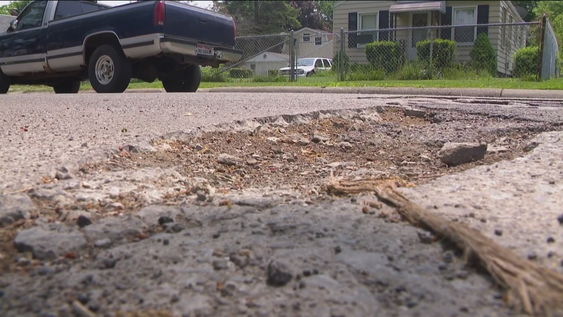 A longtime resident is concerned the potholes on his street may not be fixed by the city of Toledo and contacted Call 11 for Action to get results.