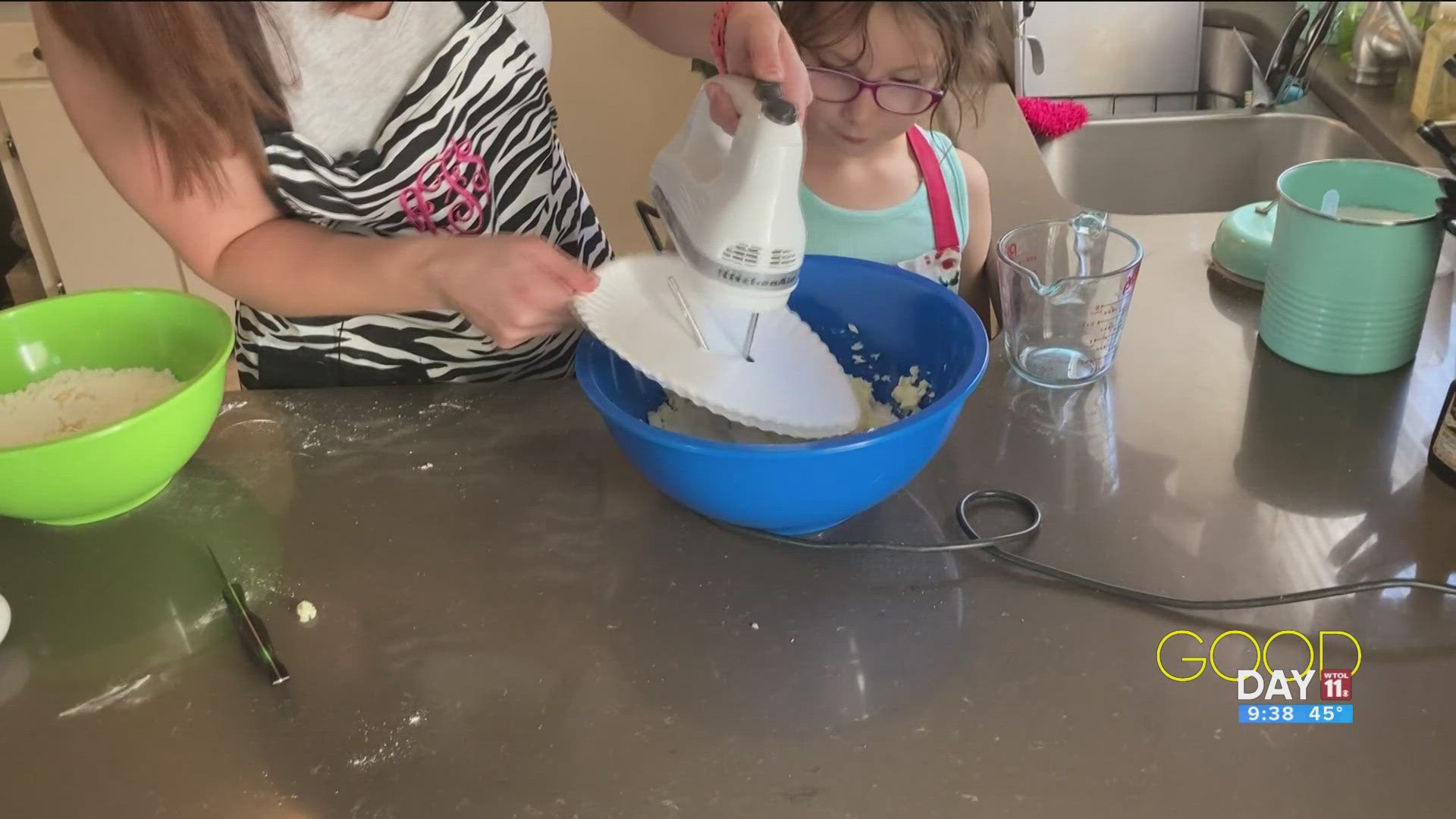 Amanda and Maggie try out a simple home hack to keep baking messes to a minimum.