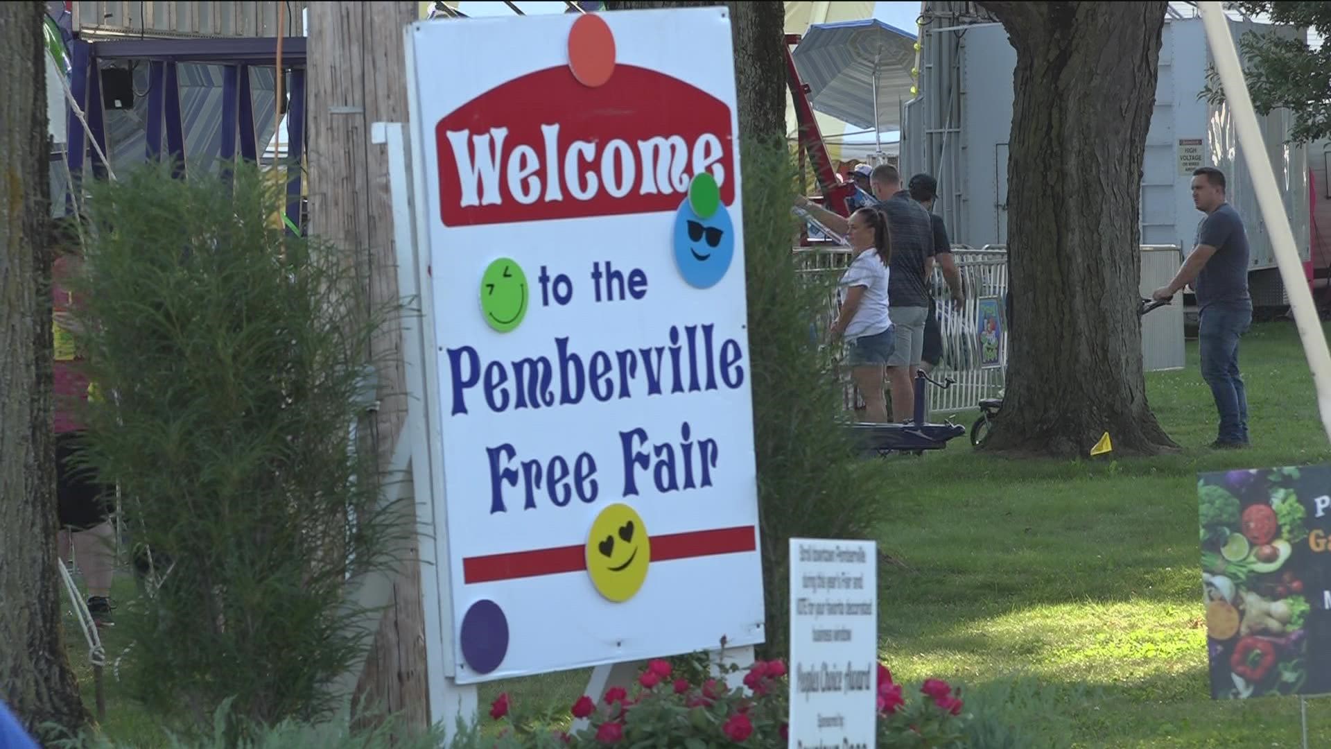 The Pemberville Free Fair will feature a Miles of Smiles parade Saturday.