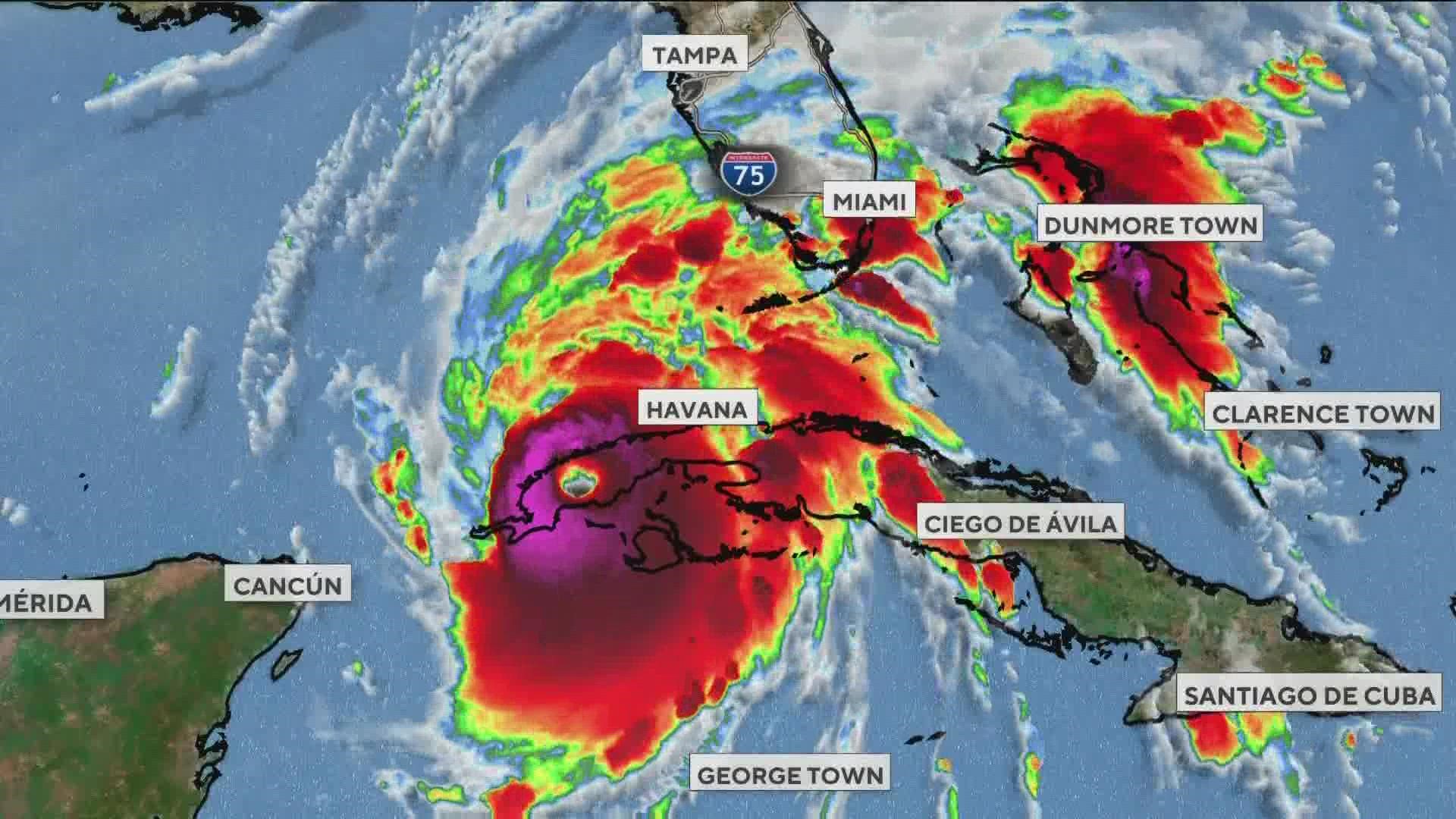 While many Floridians evacuated areas at high-risk as Hurricane Ian approached, not everyone left.