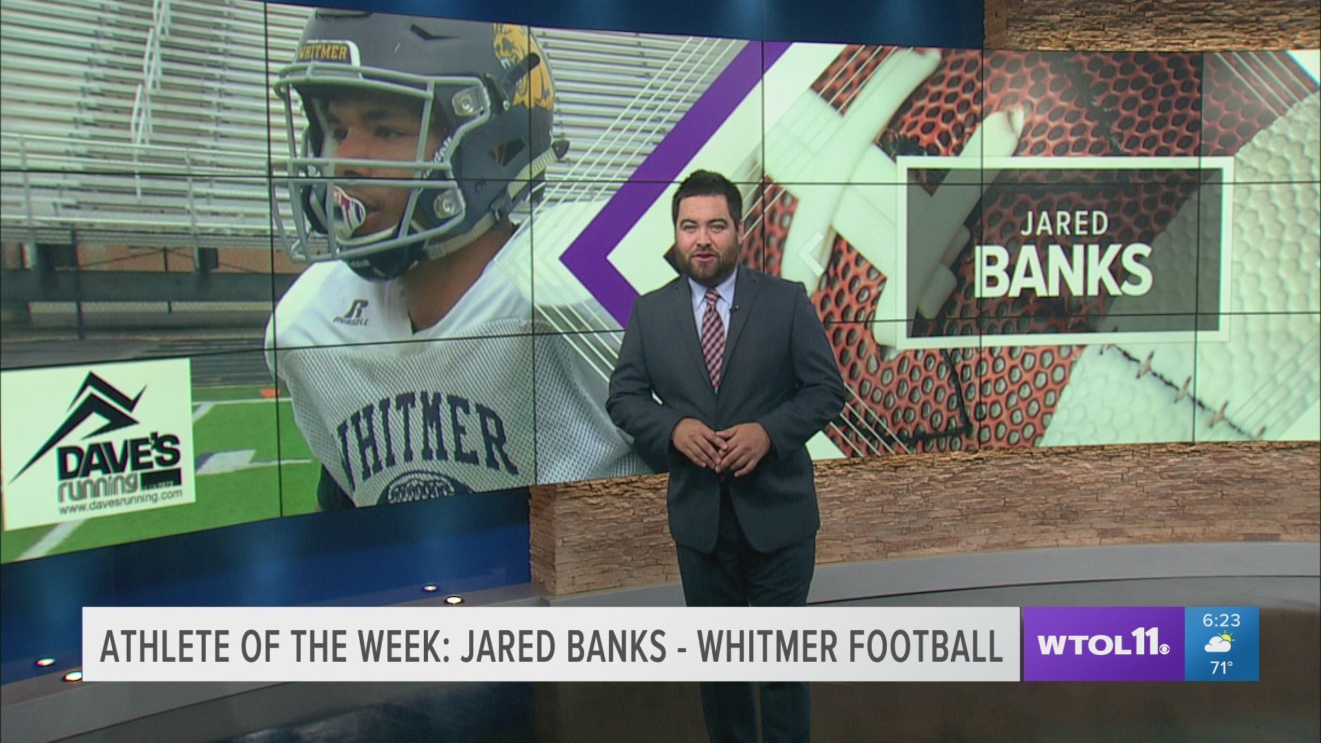 Banks on the carry" will be a familiar sound this year at Whitmer football games